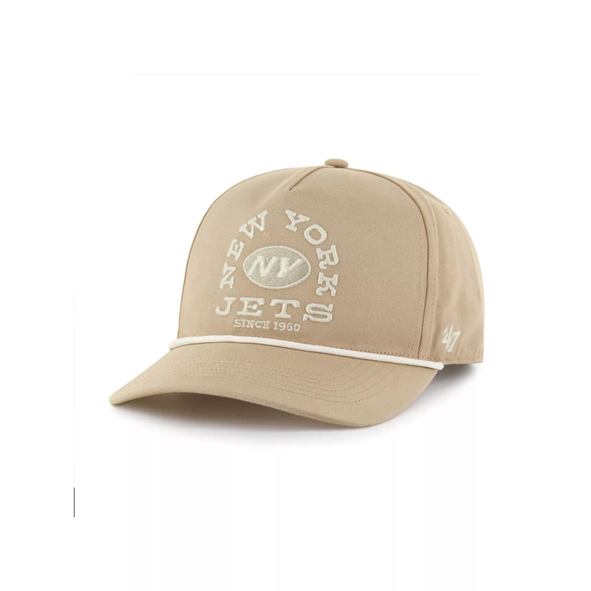 Men's '47 Khaki New York Jets Canyon Ranchero Hitch Adjustable Hat, Beig K Product Image
