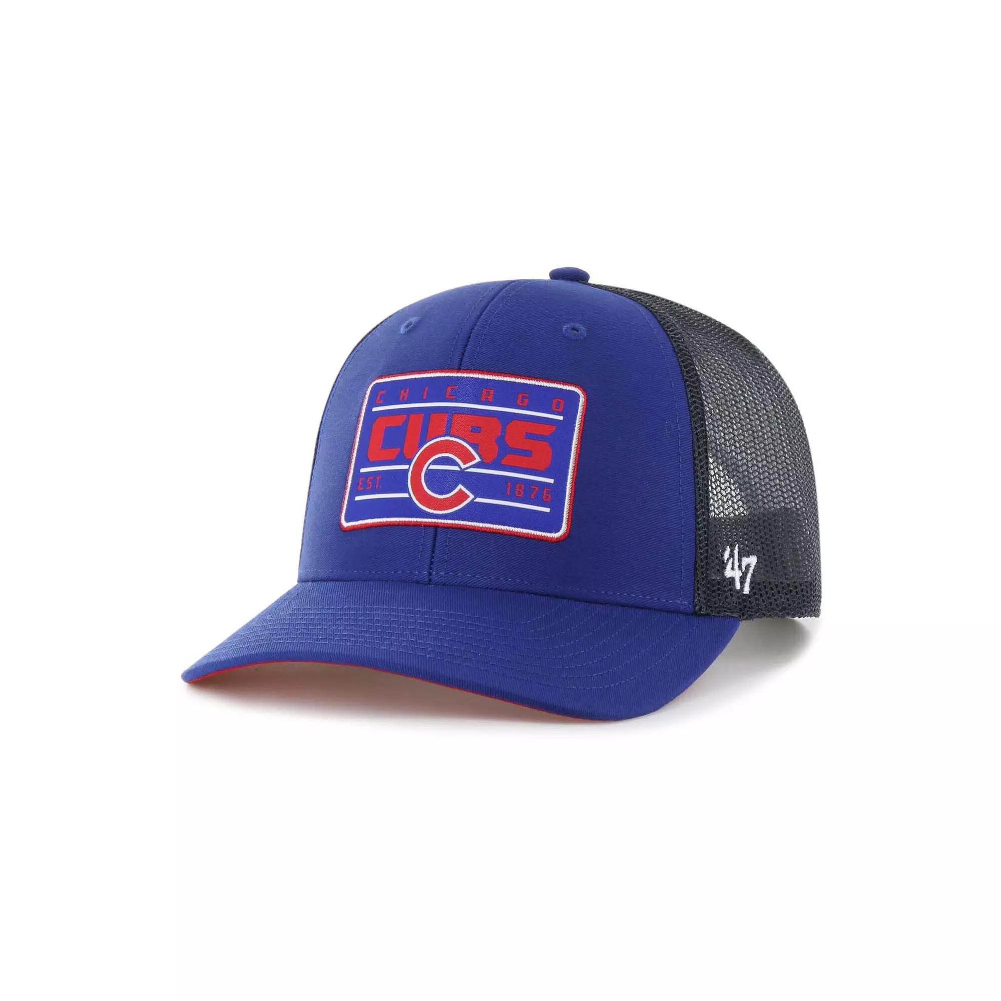 Men's '47 Royal Chicago Cubs Hardline Trucker Adjustable Hat, Blue Product Image