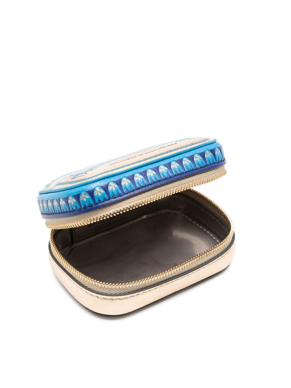 leather wallet keychain Product Image