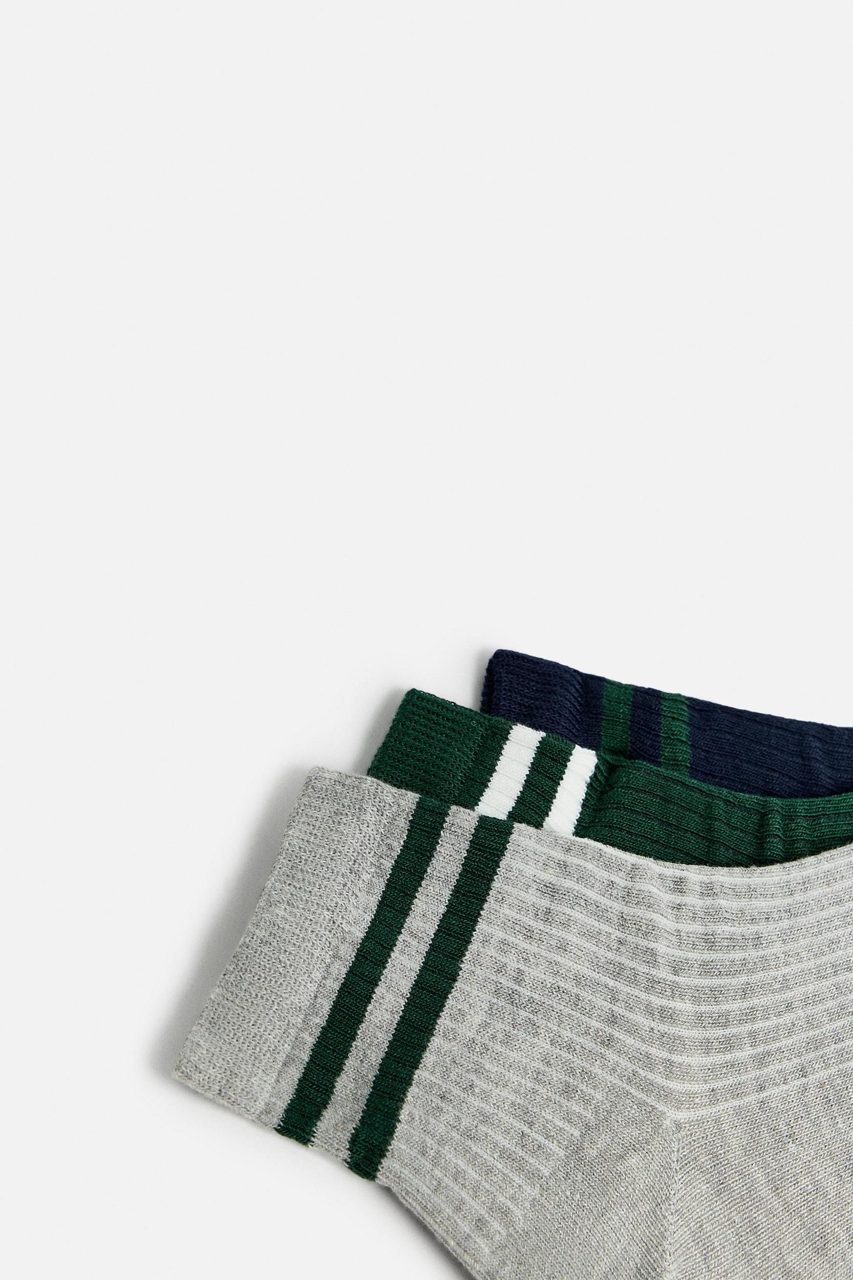 3-PACK OF STRIPED SOCKS Product Image