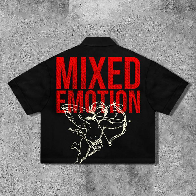 Unisex Men's God's Plan Faith Vintage Graphic Street Cotton T-Shirt Product Image