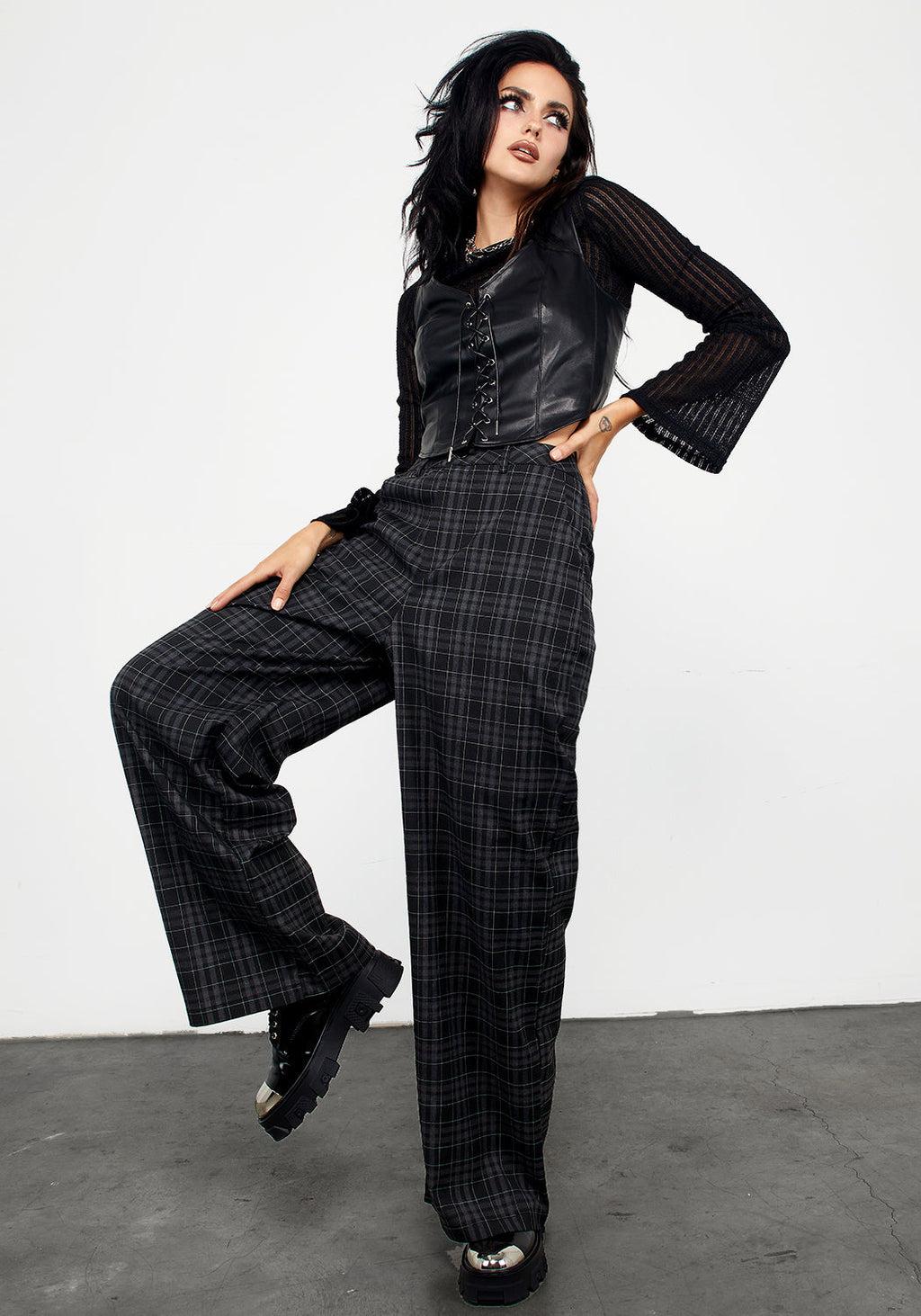 Lilin Wide Leg Trousers Product Image