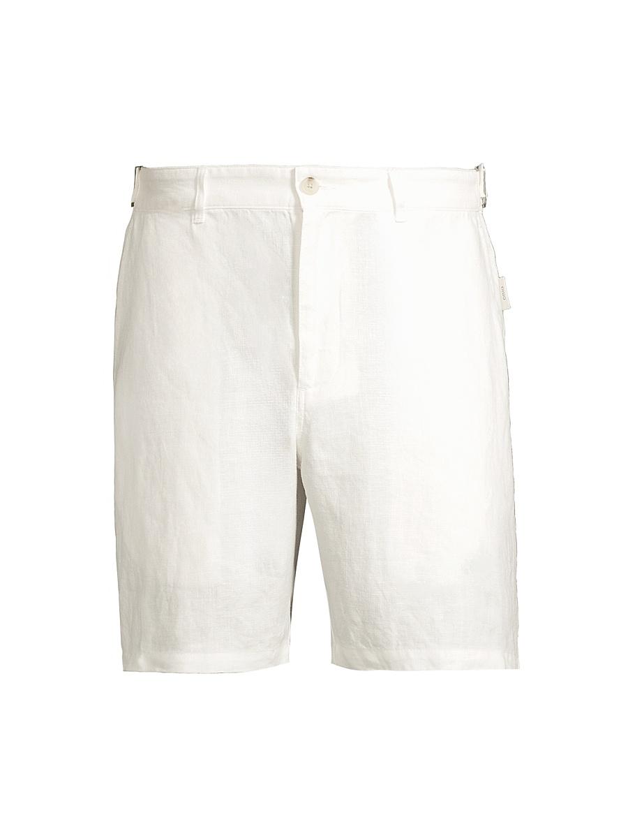 Mens Linen Shorts Product Image