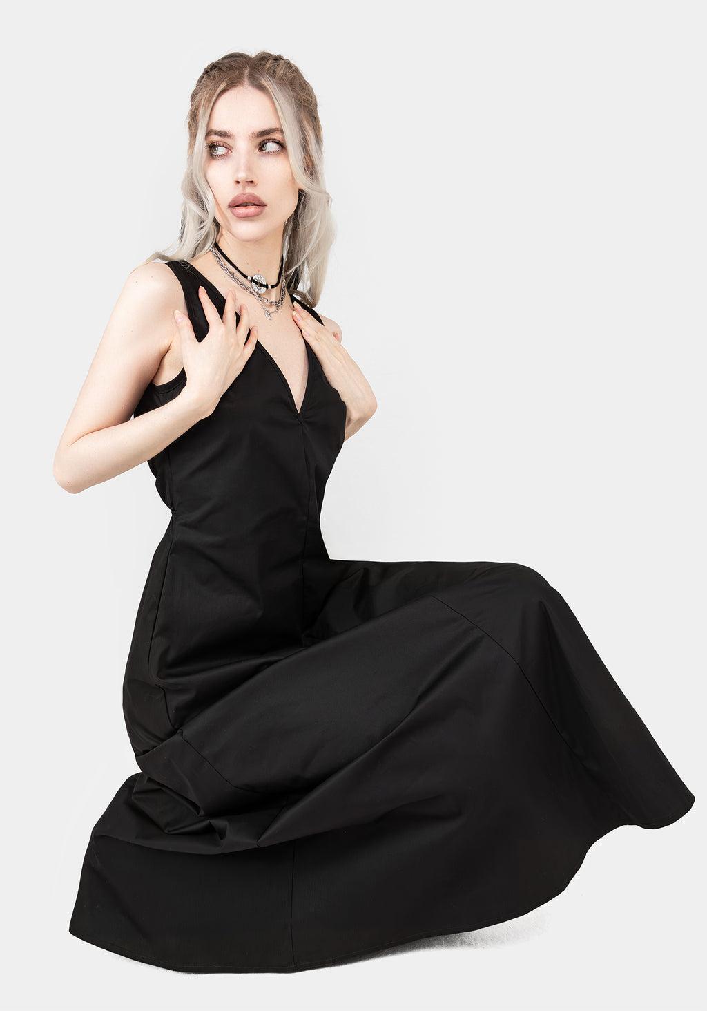 Freyja Cotton Midaxi Dress Product Image