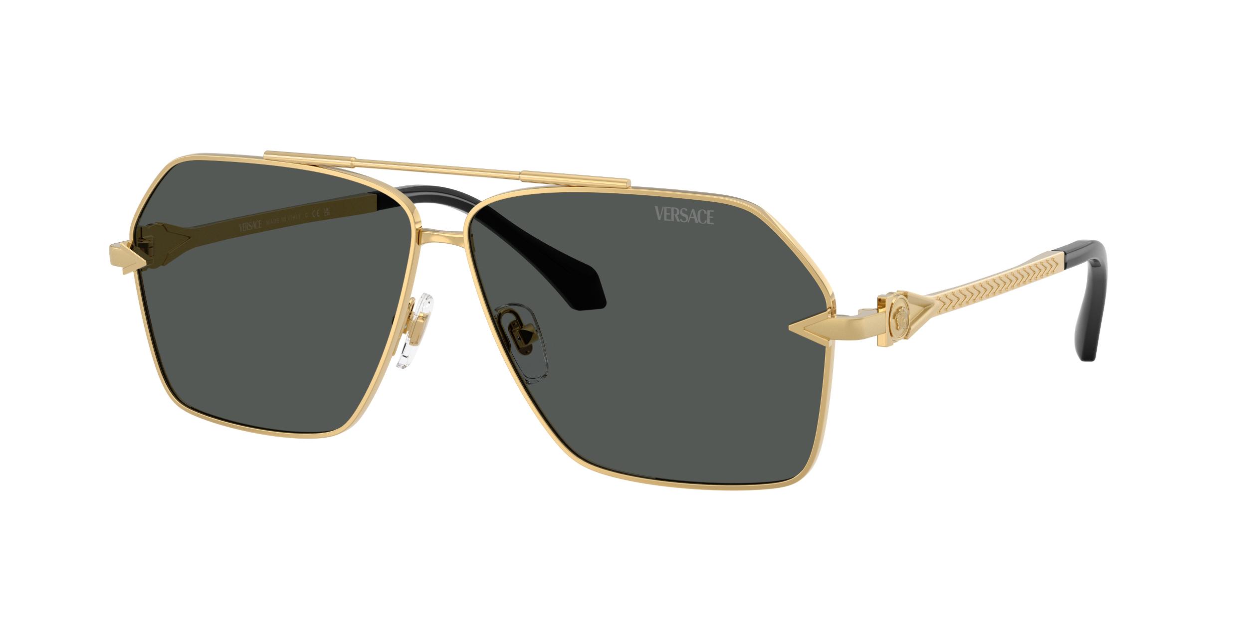 Mens GV One 57MM Pilot Sunglasses Product Image