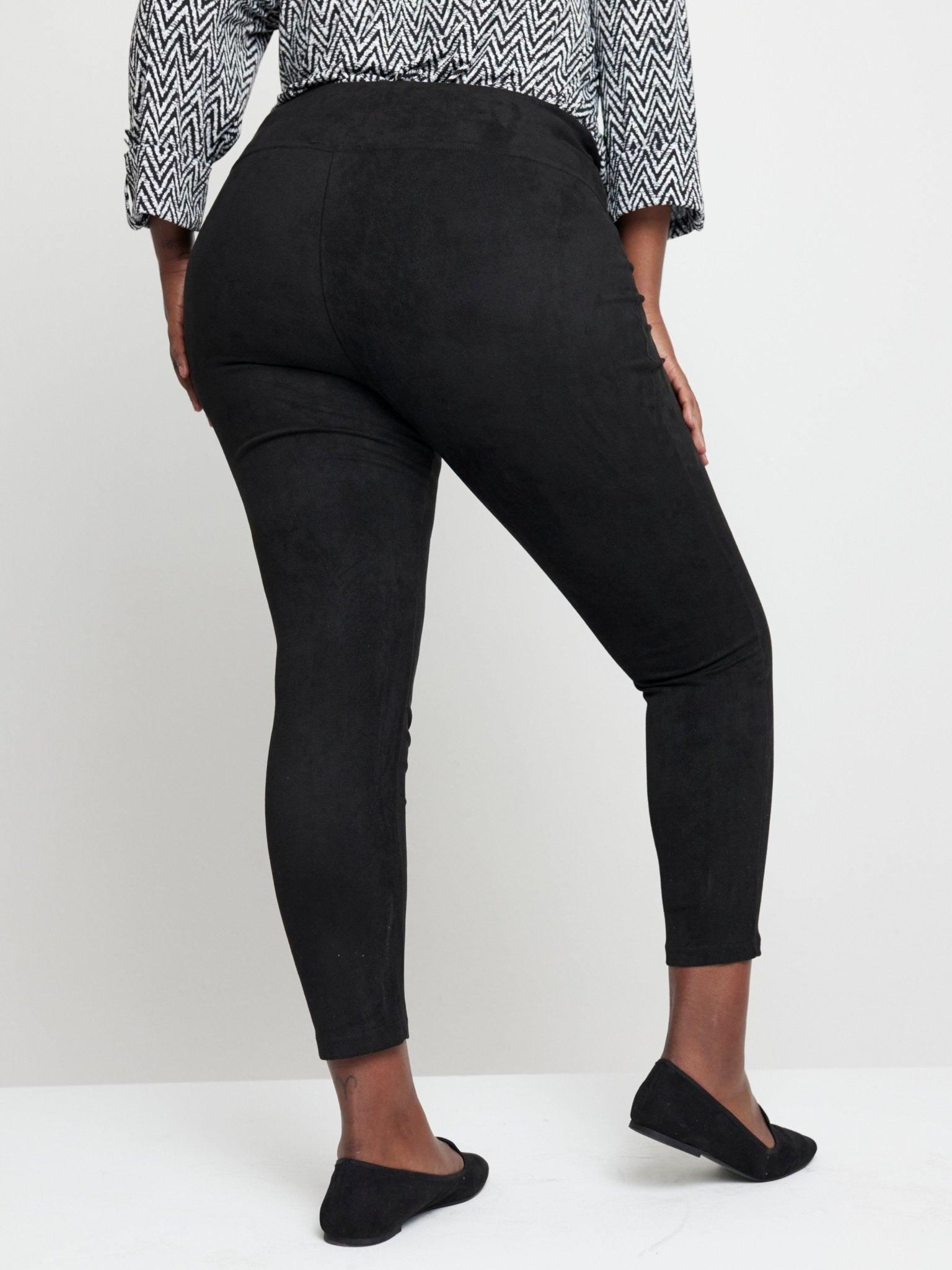 Roz & Ali Tummy Control Faux Suede - Plus Product Image