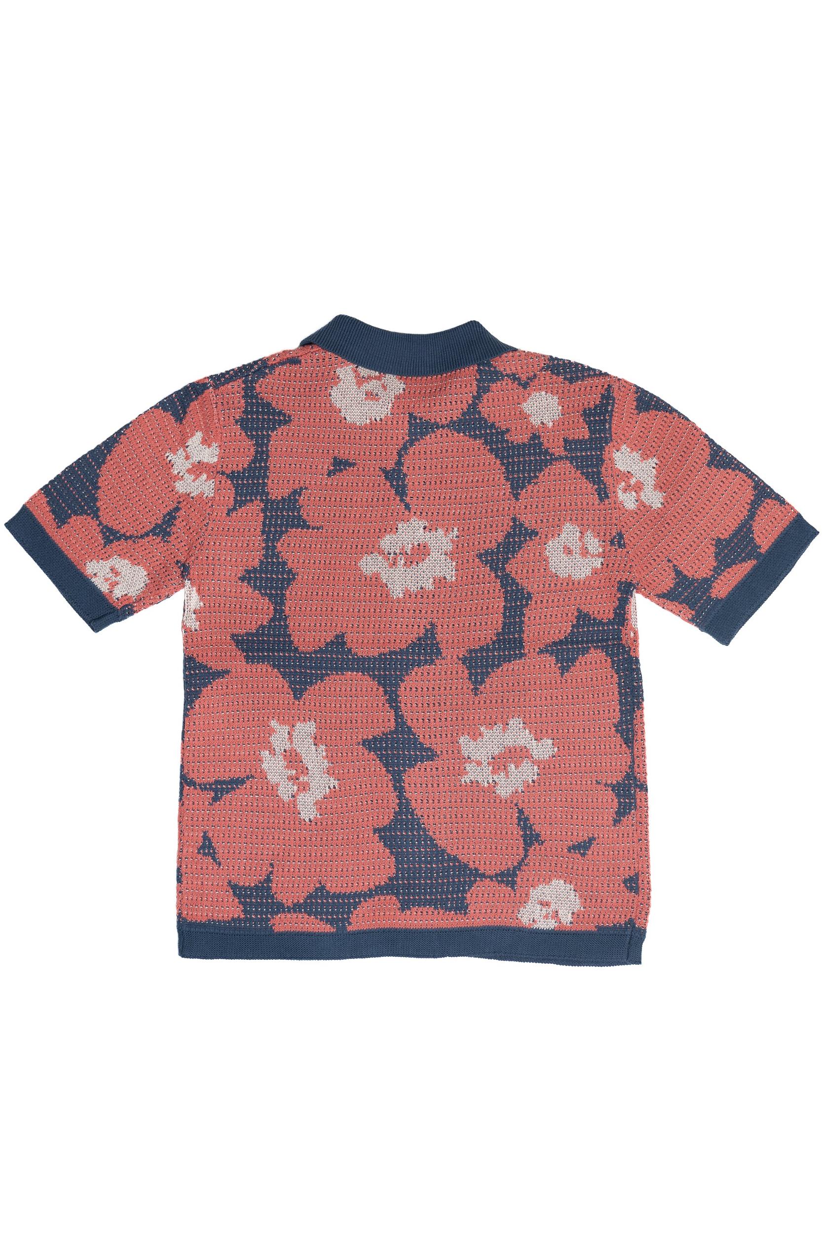 Pressed Flower Knit Button Up Product Image