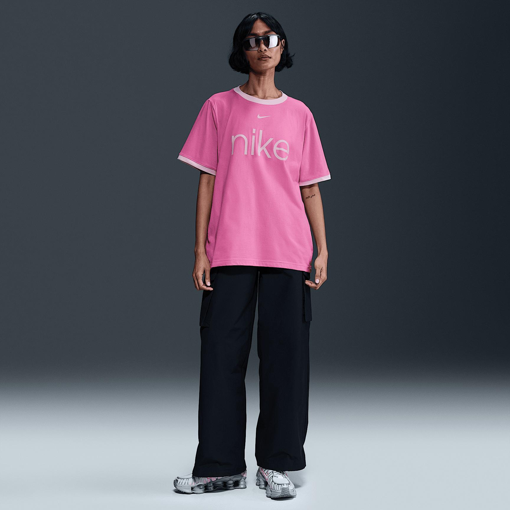 Womens Nike Sportswear Essential T-Shirt | IB8918-010 Product Image