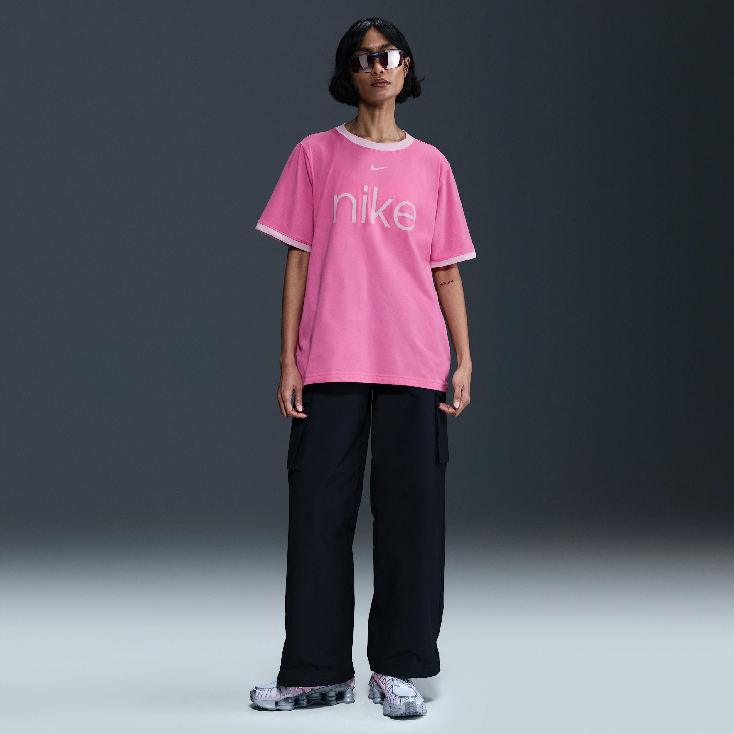 Womens Nike Sportswear Essential T-Shirt | IB8918-010 Product Image