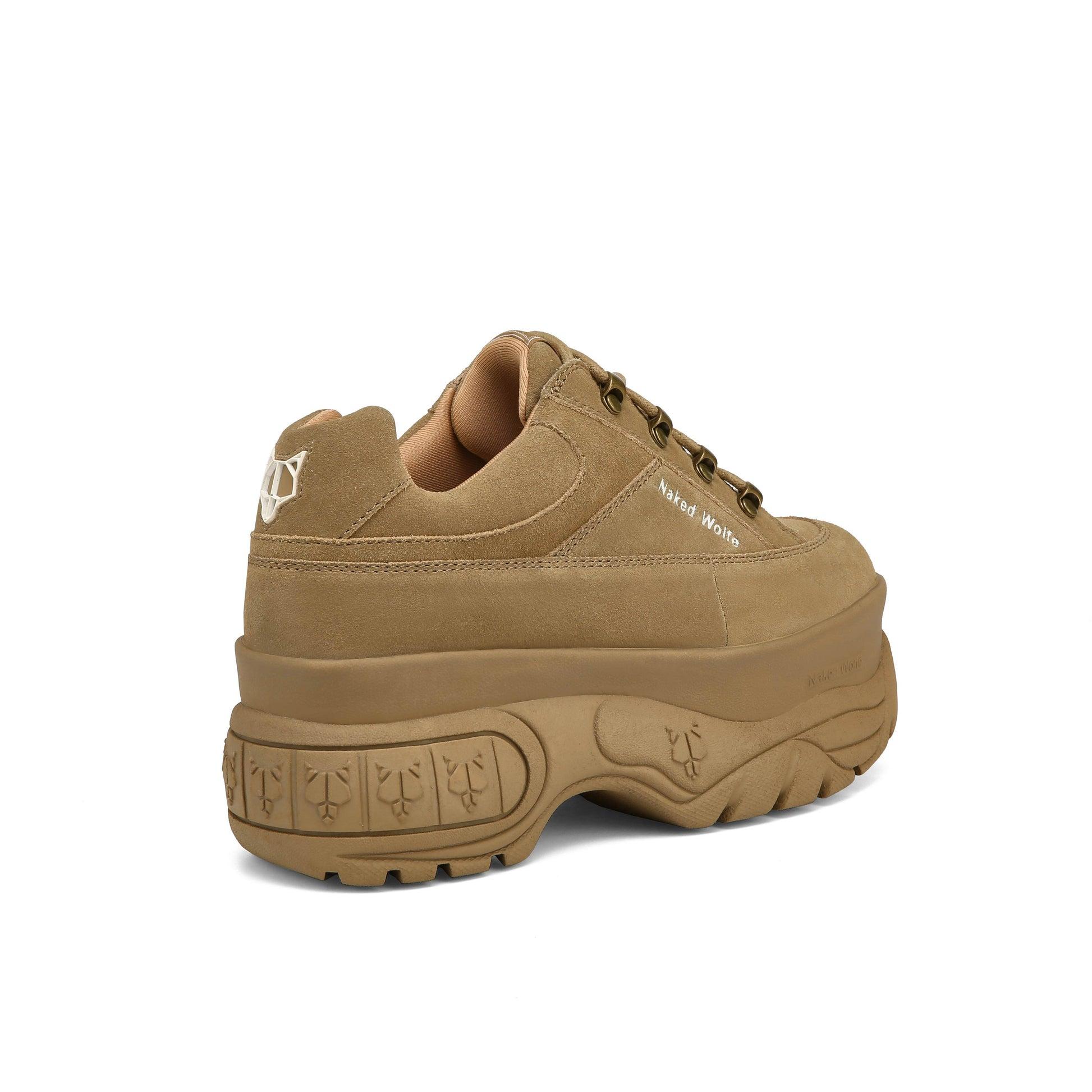Sporty Taupe Suede Product Image
