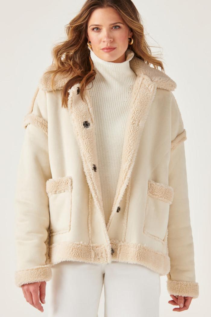 Sherpa Woven Coat Product Image