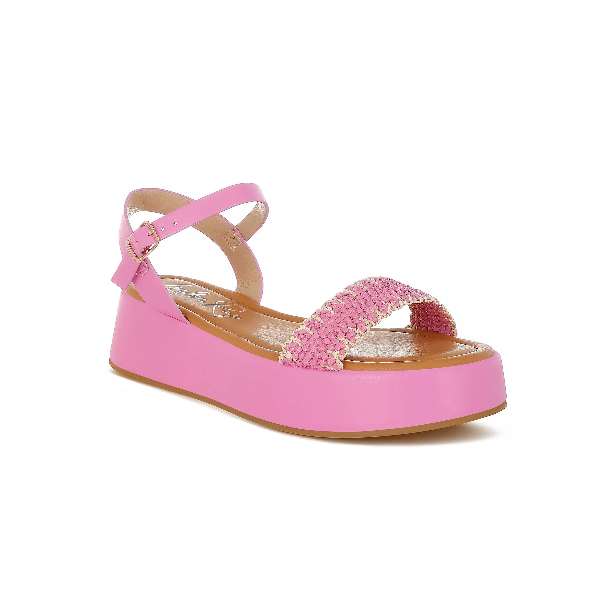 London Rag Anglong Women's Platform Sandals,  Product Image