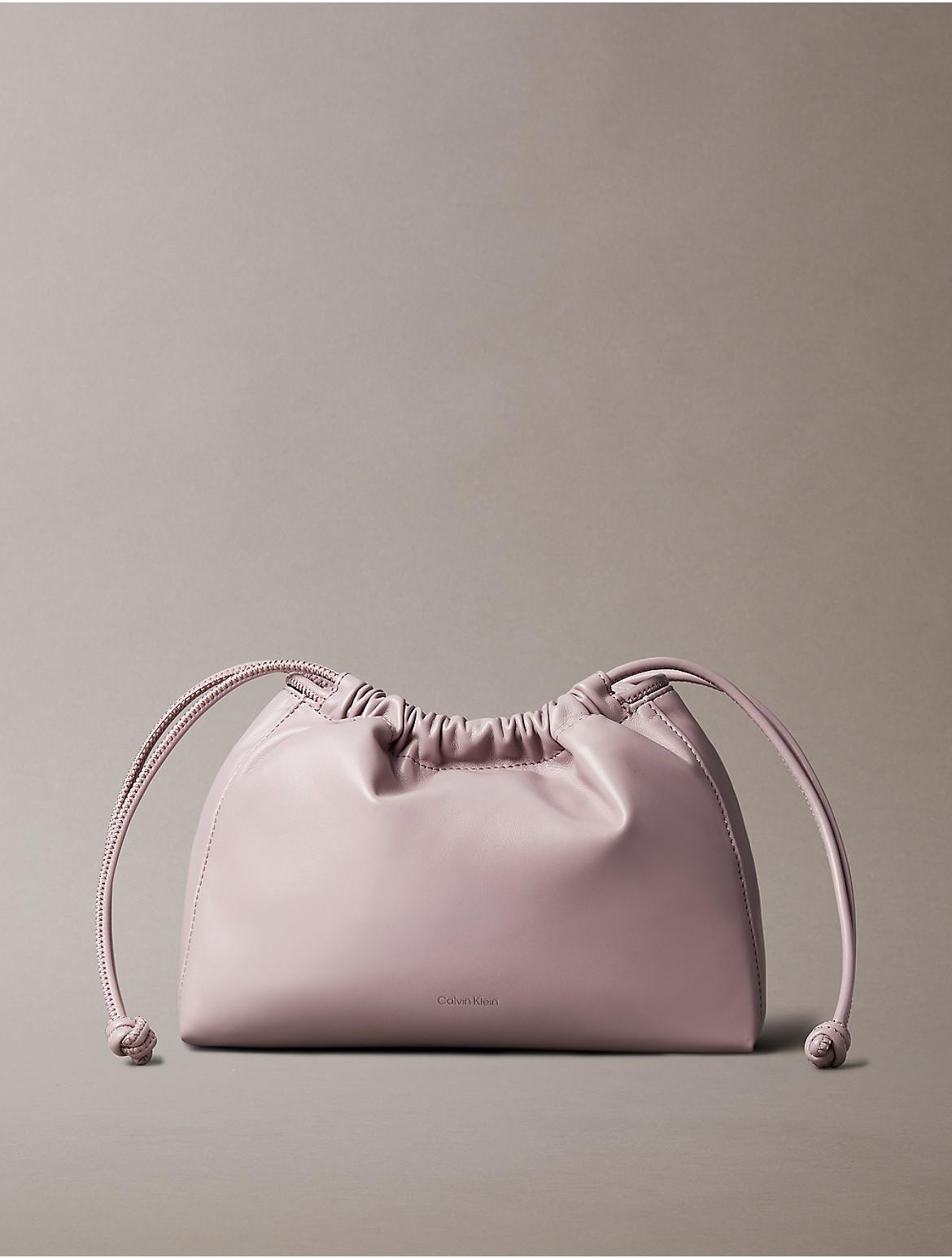 Calvin Klein Womens Drawstring Crossbody Bag - Neutral Product Image