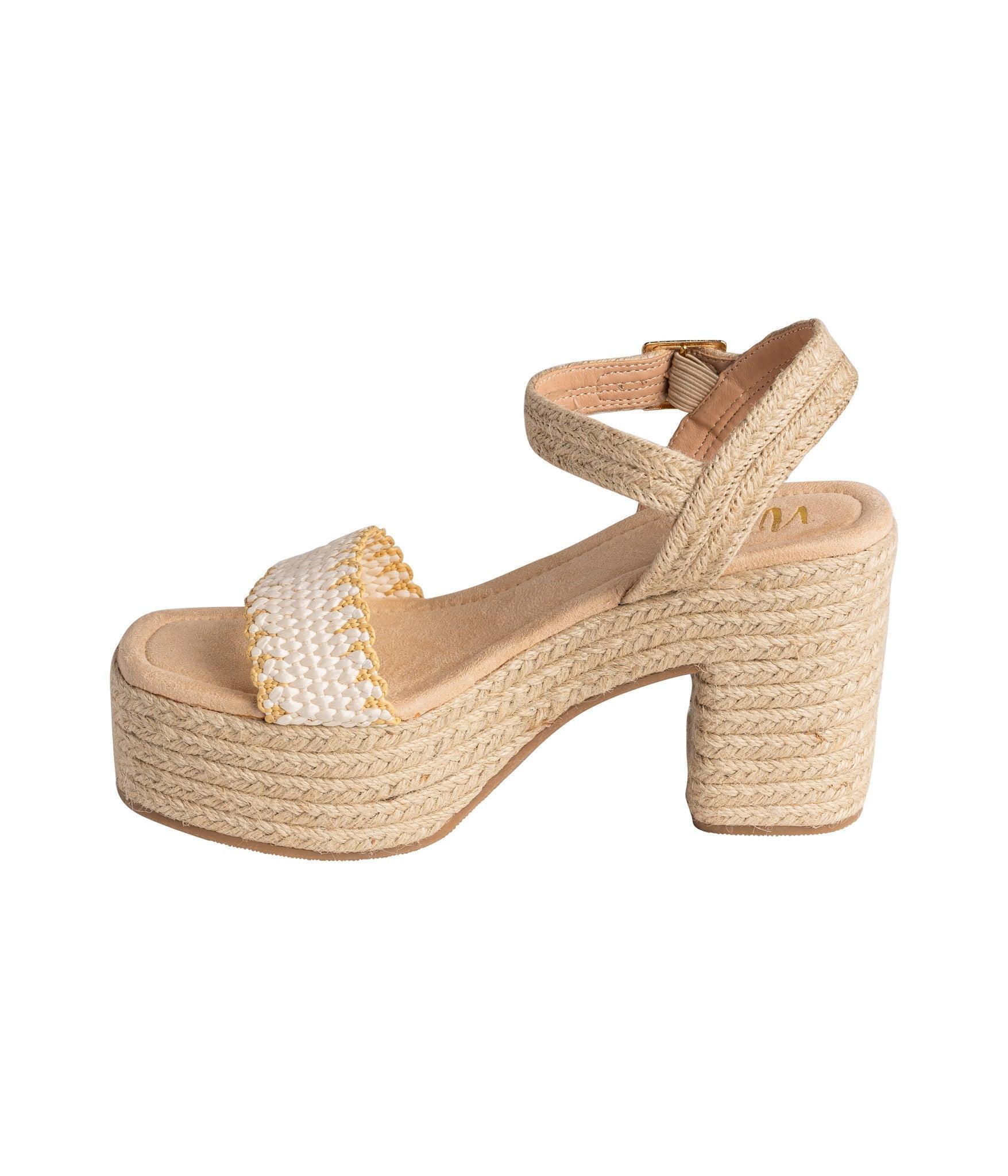 Elise Wedge in Off White (Online Exclusive) Product Image