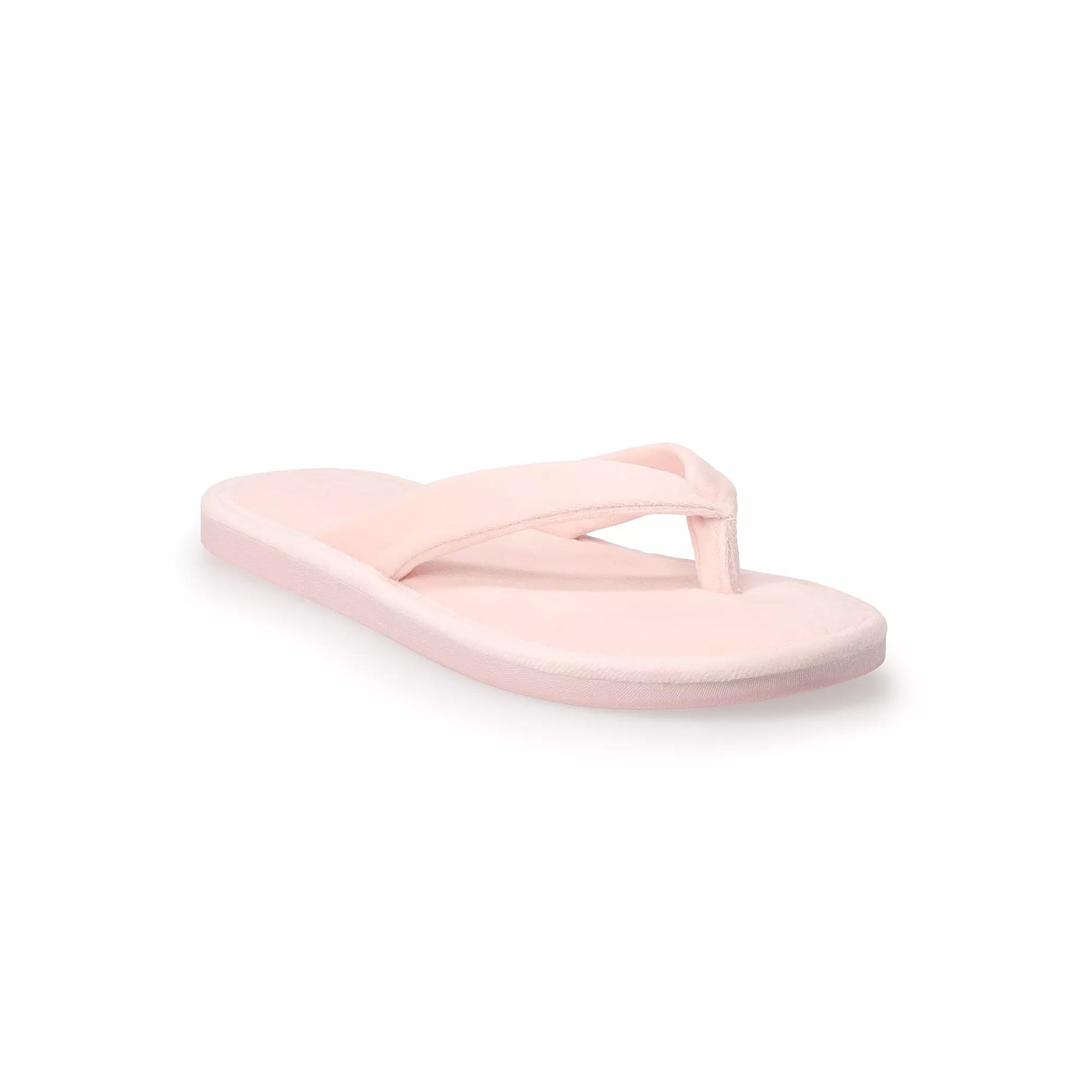 Women's LC Lauren Conrad Alonaa Thong Sandals, Size: Medium, Blush Product Image