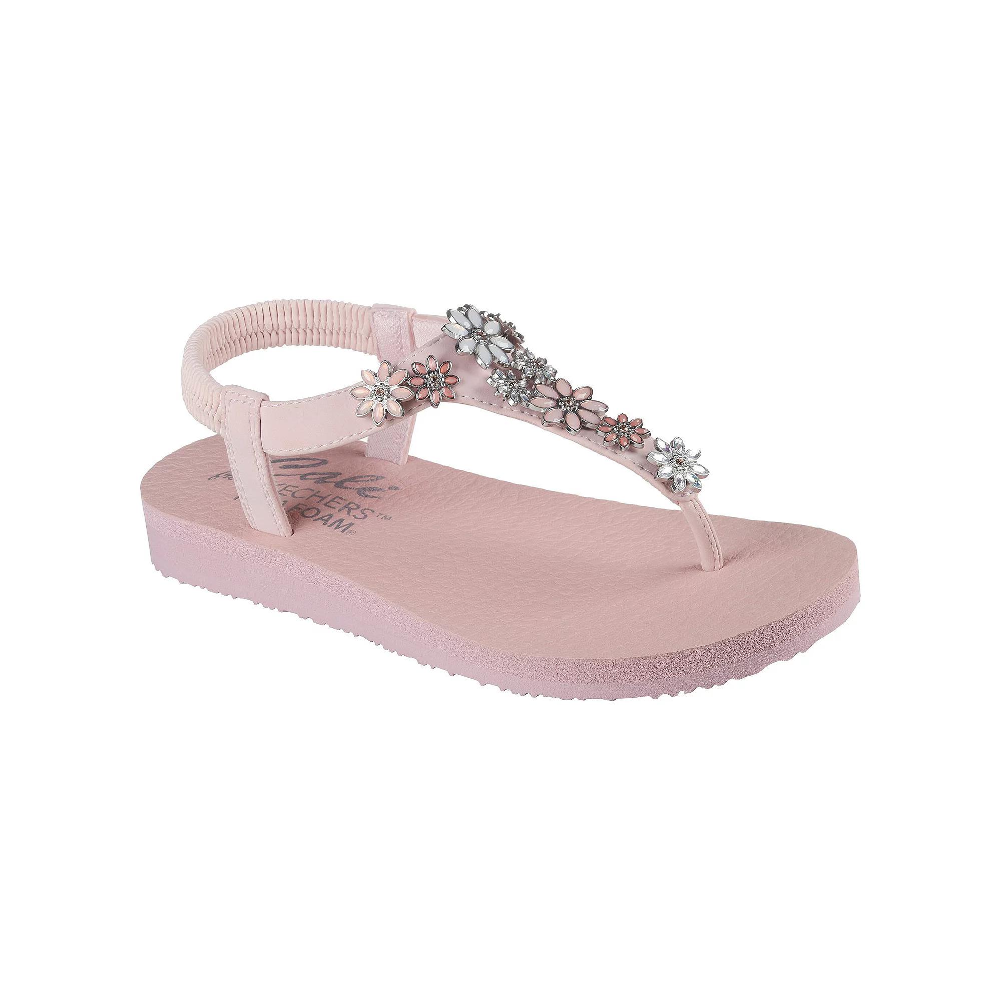 Skechers Cali® Meditation Happy Daisies Women's Sandals, Size: 7, Blush Product Image