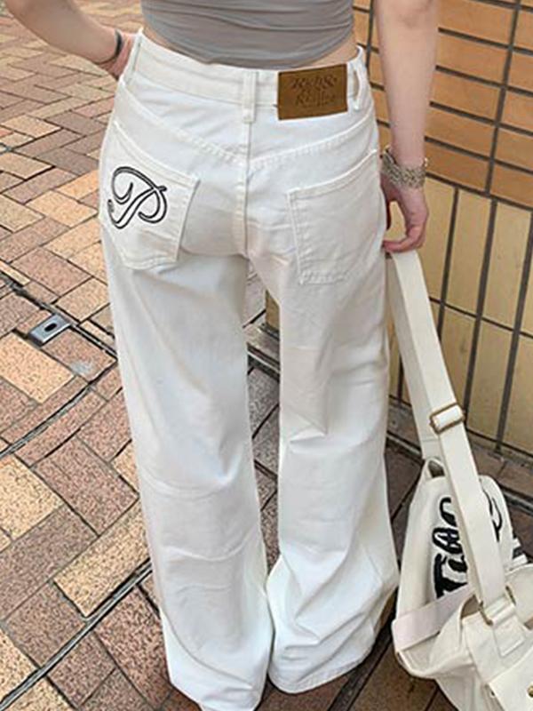 American Retro Boyfriend Jeans Product Image