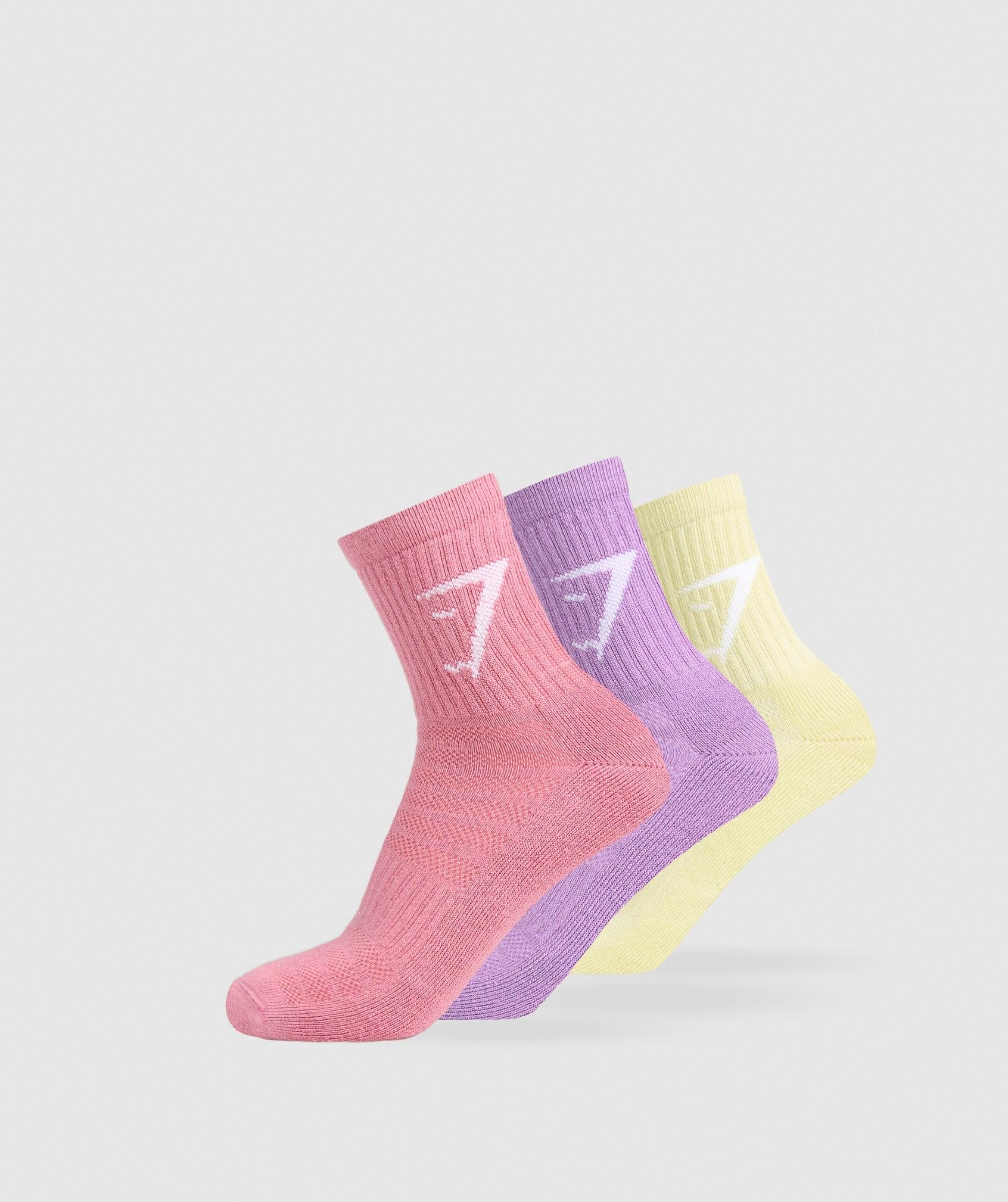 Midi Crew Socks 3pk Product Image