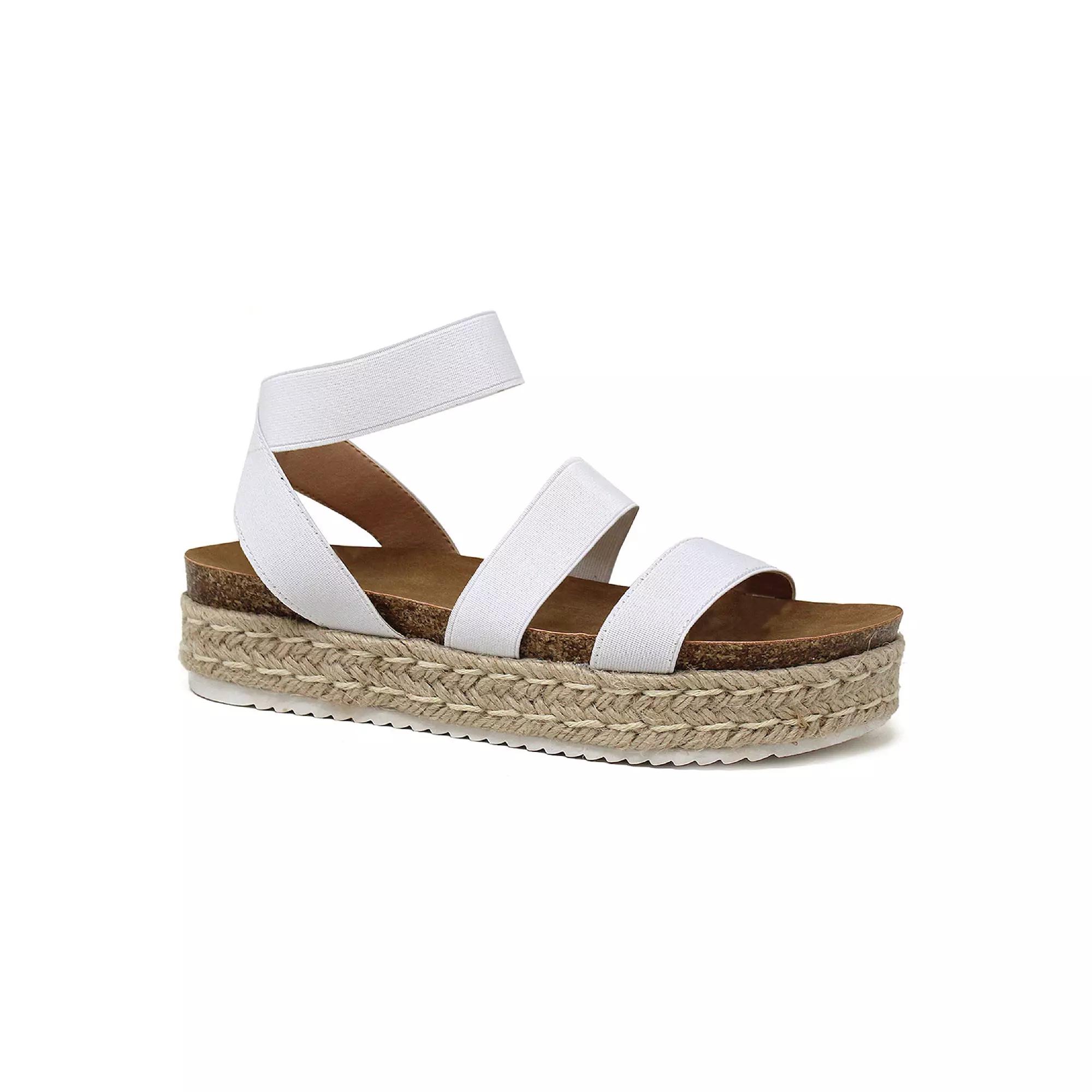 Yoki Chiara 10 Women's Espadrille Platform Sandals,  Product Image