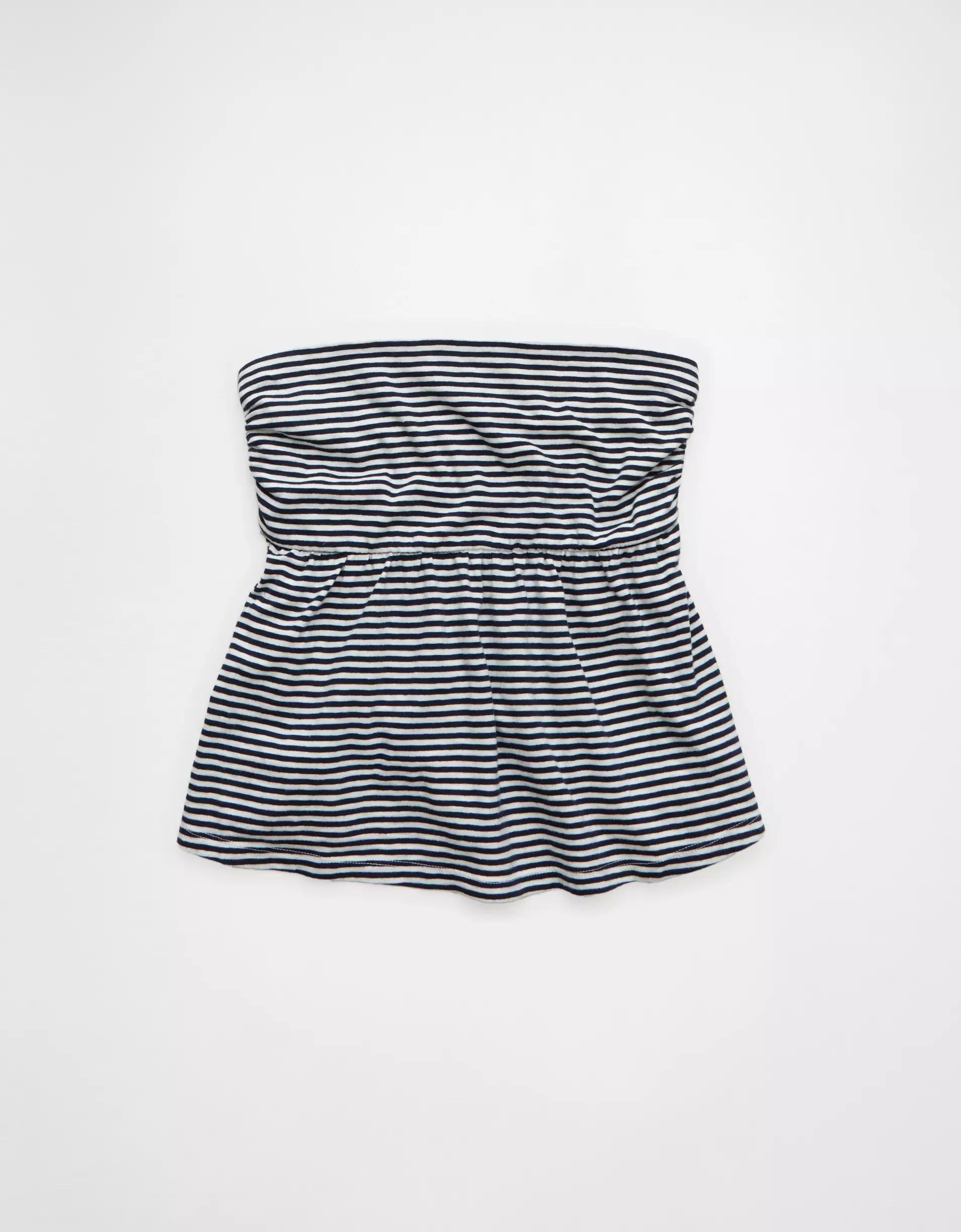 AE Sunchaser Knit Babydoll Tube Top Product Image