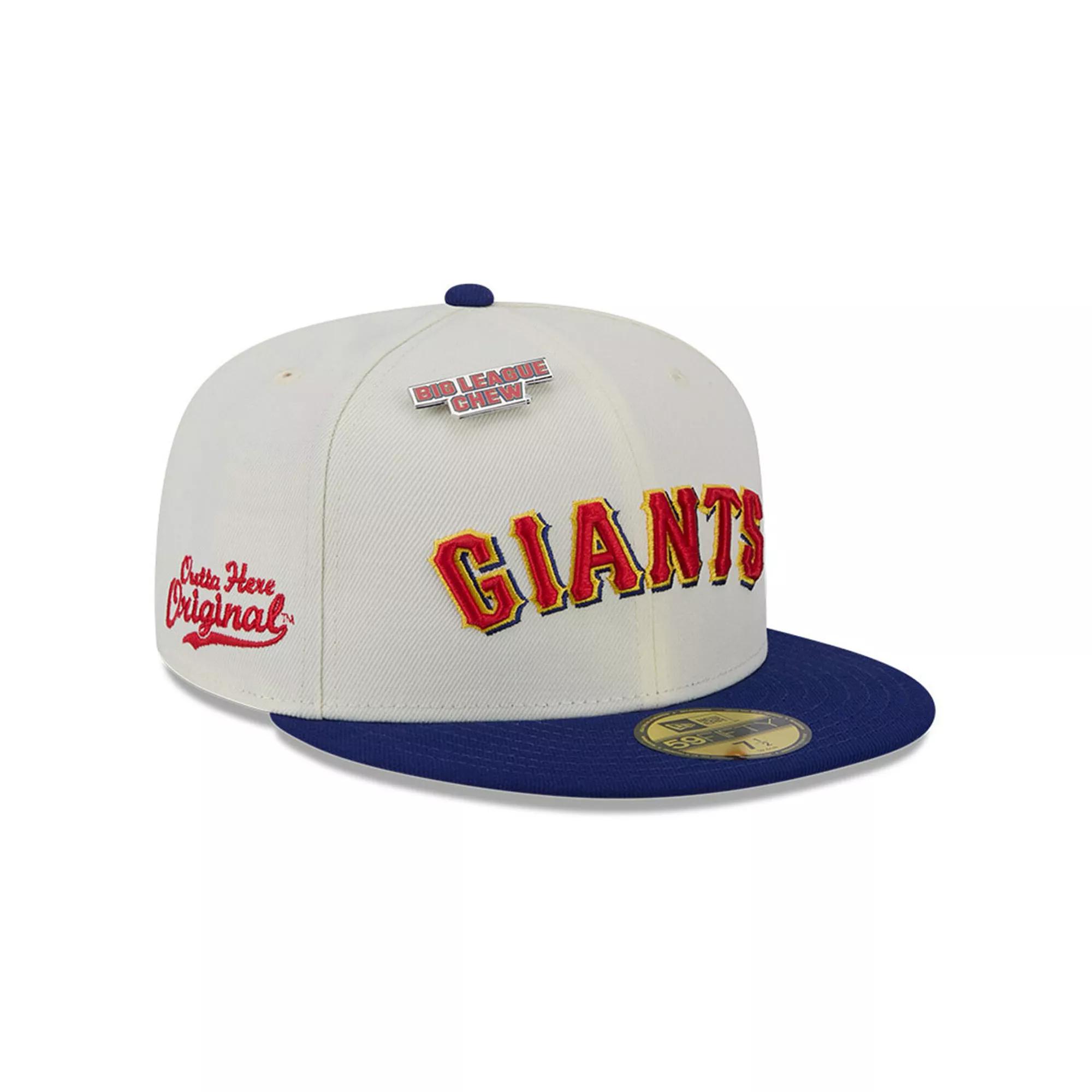 Men's New Era White San Francisco Giants Big League Chew Original 59FIFTY Fitted Hat,  Product Image