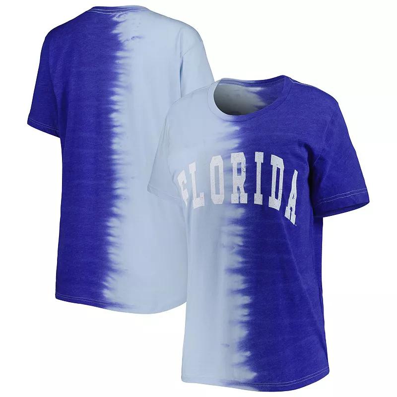 Women's Gameday Couture Royal Florida Gators Find Your Groove Split-Dye T-Shirt,  Product Image