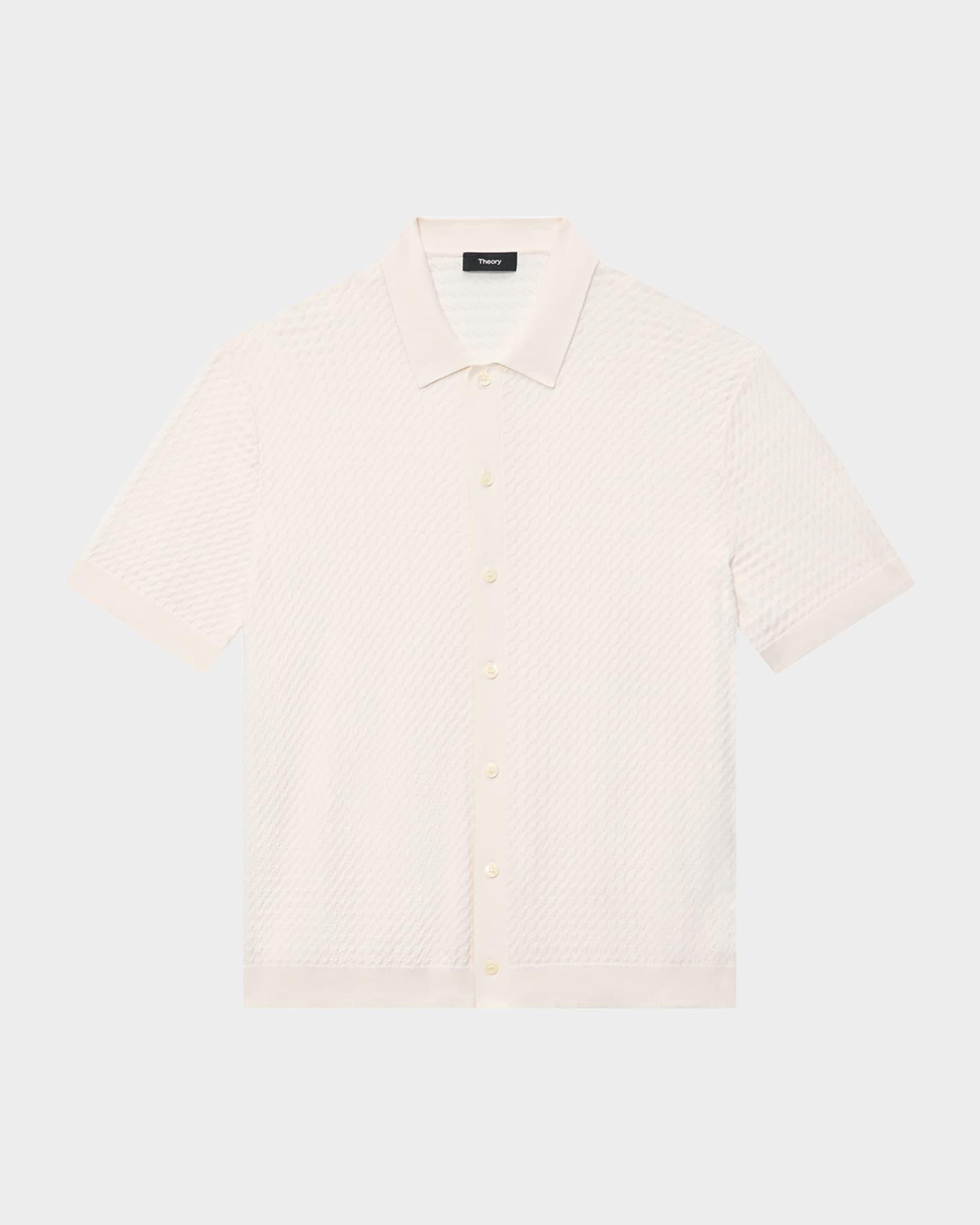 Men's Cairn Cotton Waffle-Knit Shirt Product Image
