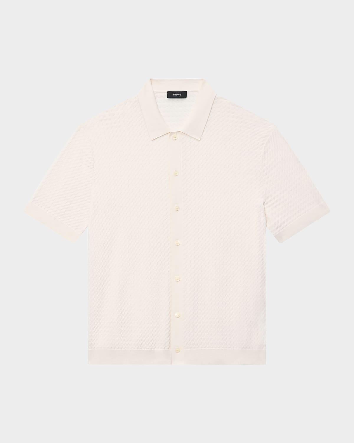 Men's Cairn Cotton Waffle-Knit Shirt Product Image