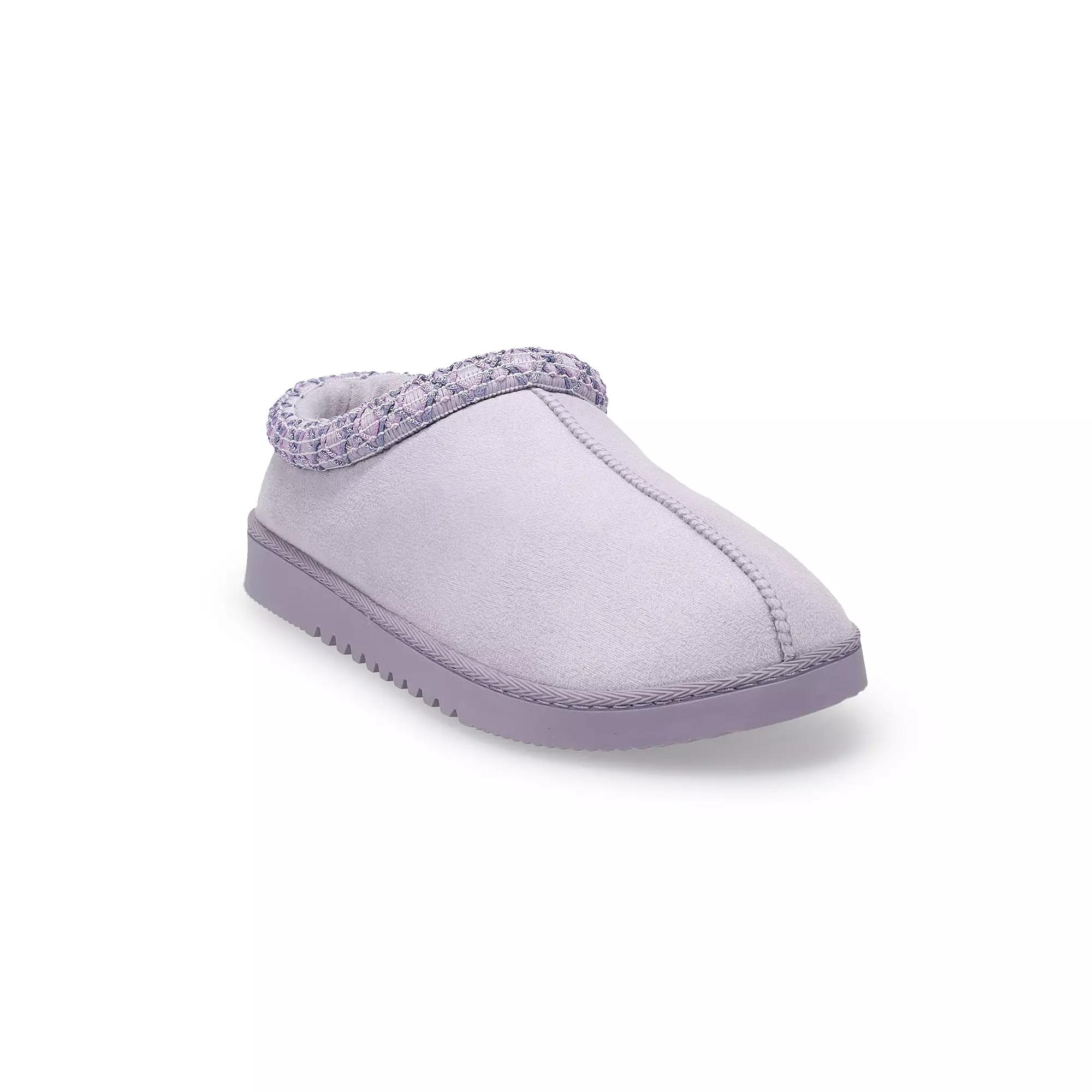 Sonoma Goods For Life® Gomezz Women's Clog Slippers, Size: Medium, Purple Product Image