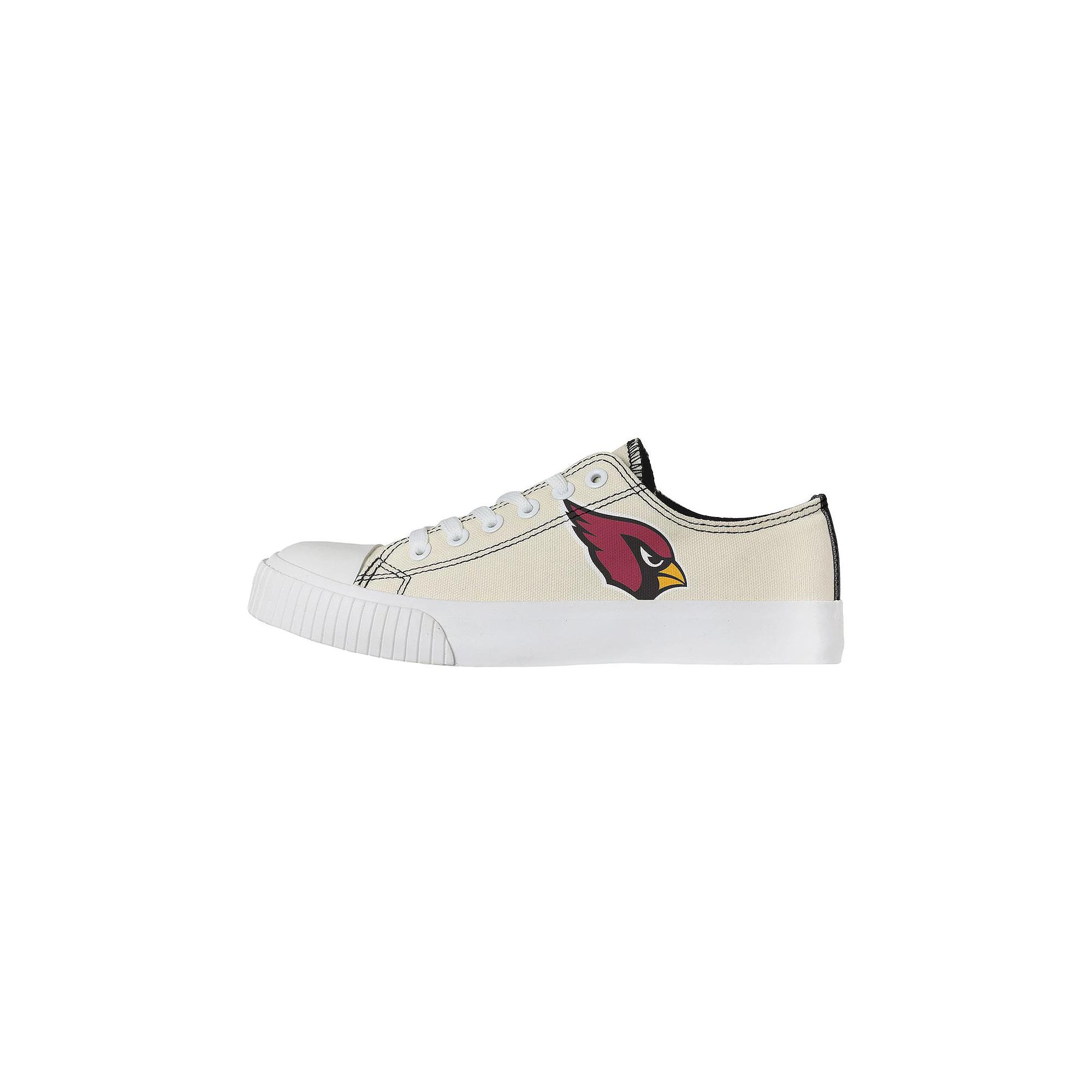 Women's FOCO Cream Arizona Cardinals Low Top Canvas Shoes,  Product Image