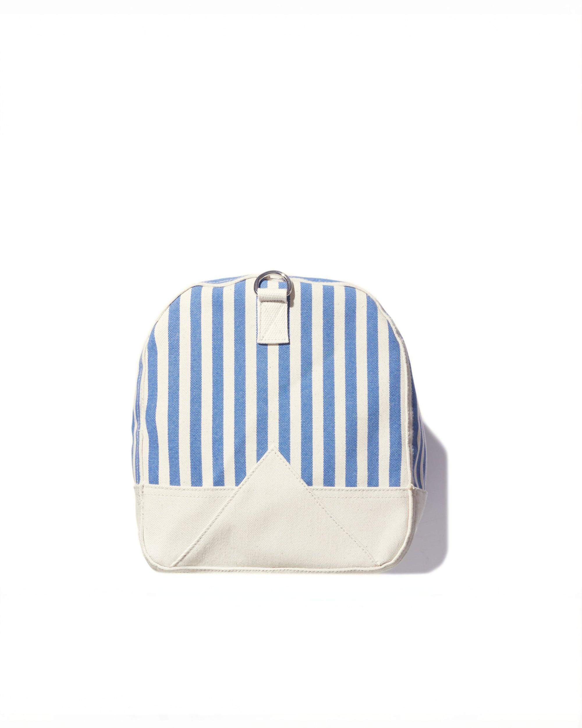 The All Over Striped Duffle Bag - Royal Blue/Canvas Mini Stripe Female Product Image