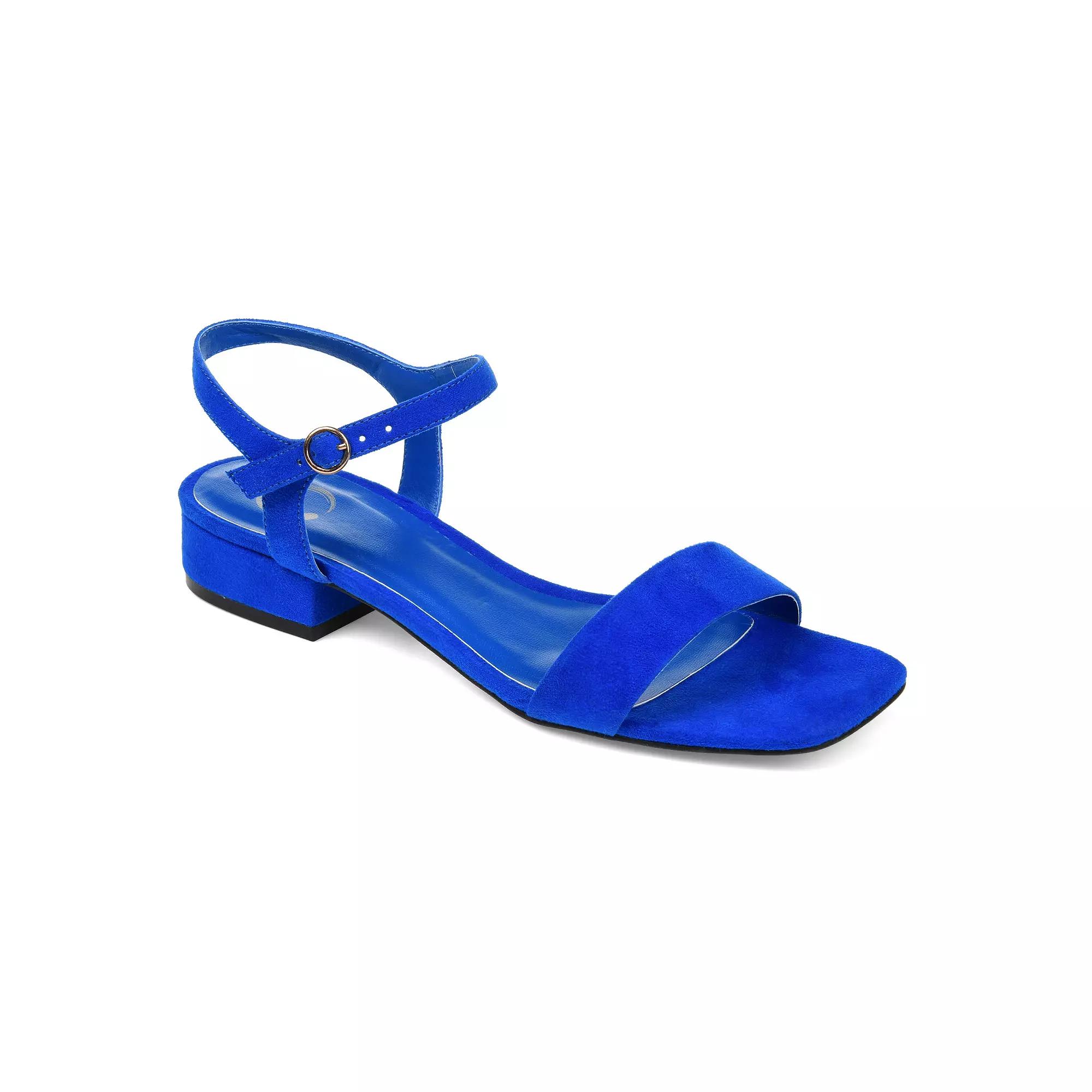 Journee Beyla Women's Block Heel Sandals,  Product Image