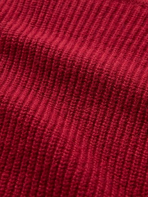 CashSoft Rib Turtleneck Mini Dress Product Image