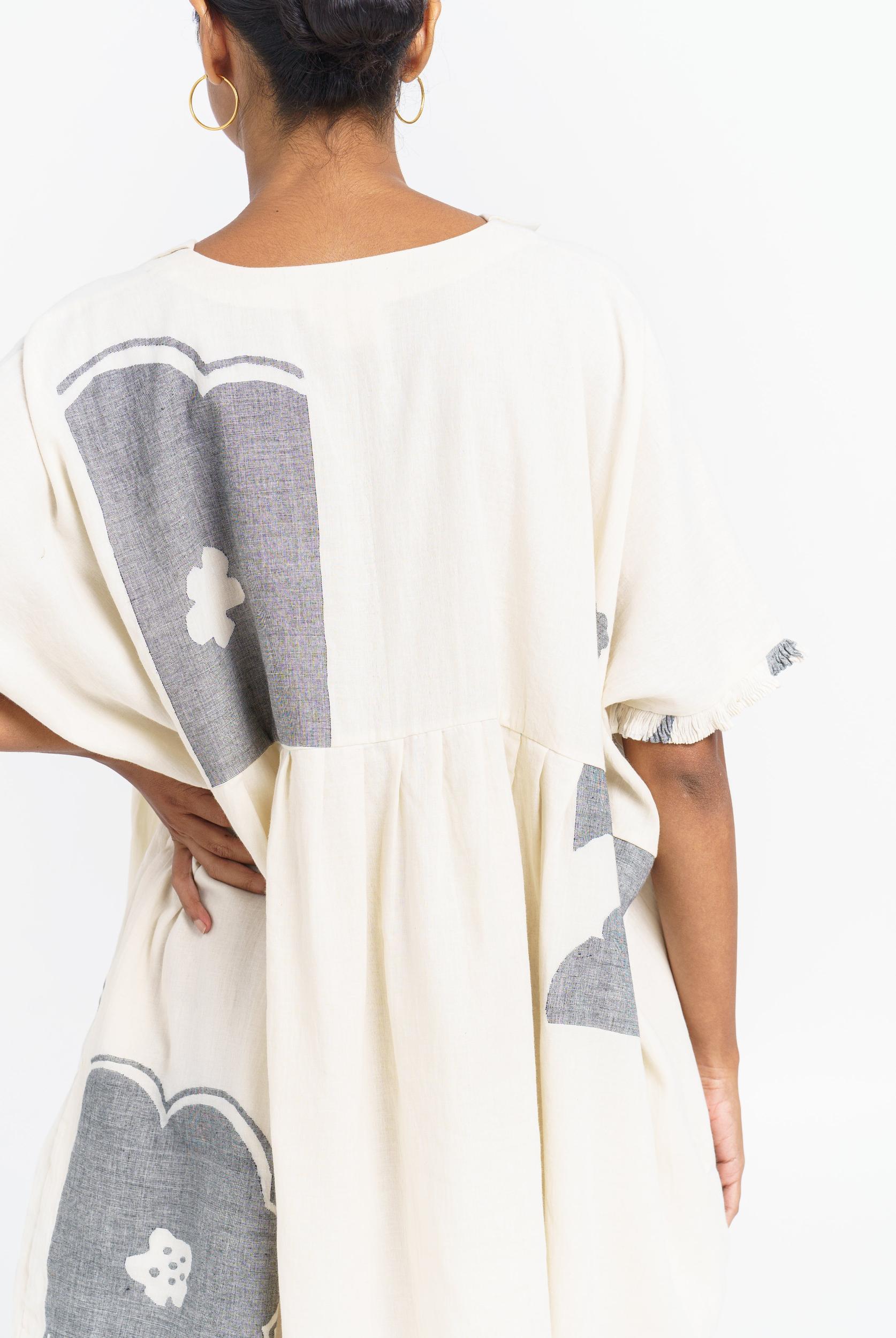 Oversized summer blossom dress Product Image