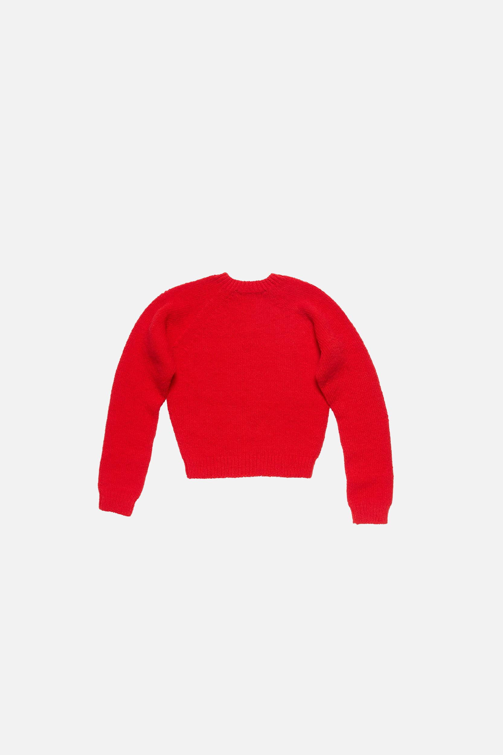 Cropped crewneck sweater Product Image
