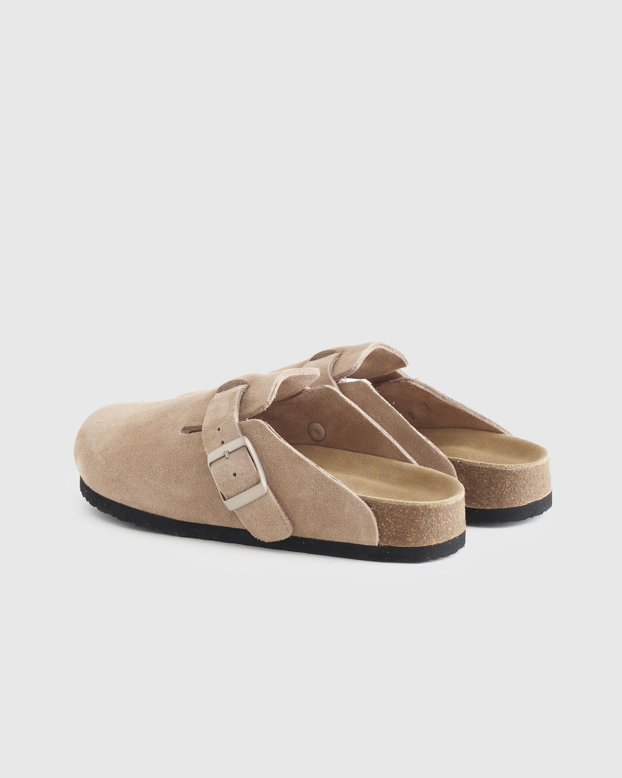 Quince | Women's Water Repellent Suede Clog Mule Leather Product Image