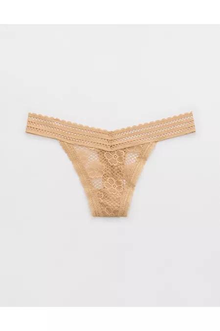 Show Off Beachside Lace Thong Underwear Women's Product Image