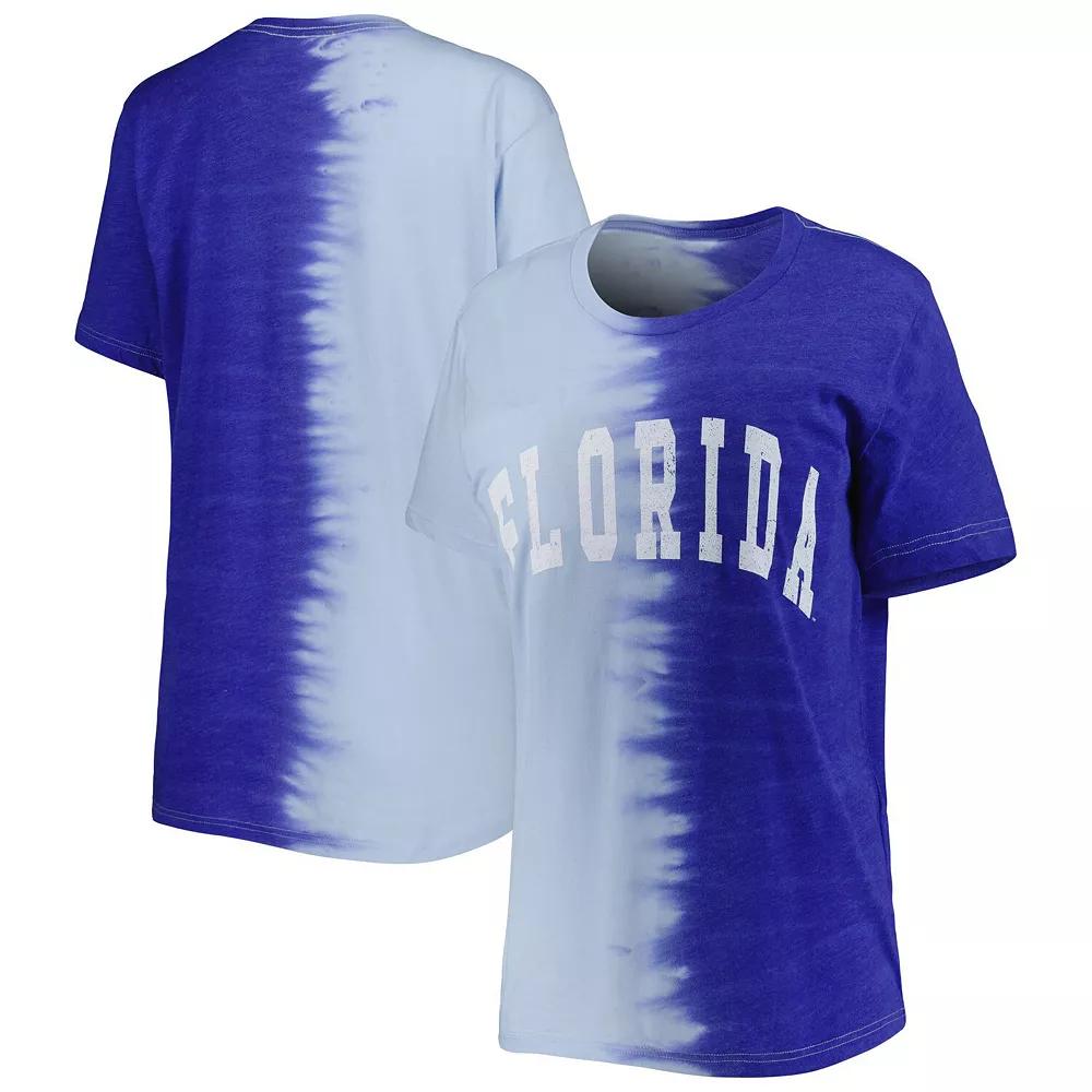 Women's Gameday Couture Royal Florida Gators Find Your Groove Split-Dye T-Shirt,  Product Image