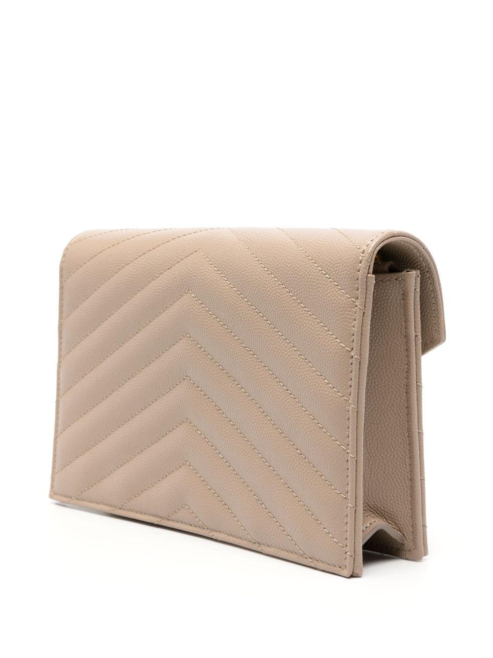 small Cassandre Envelope leather clutch bag Product Image
