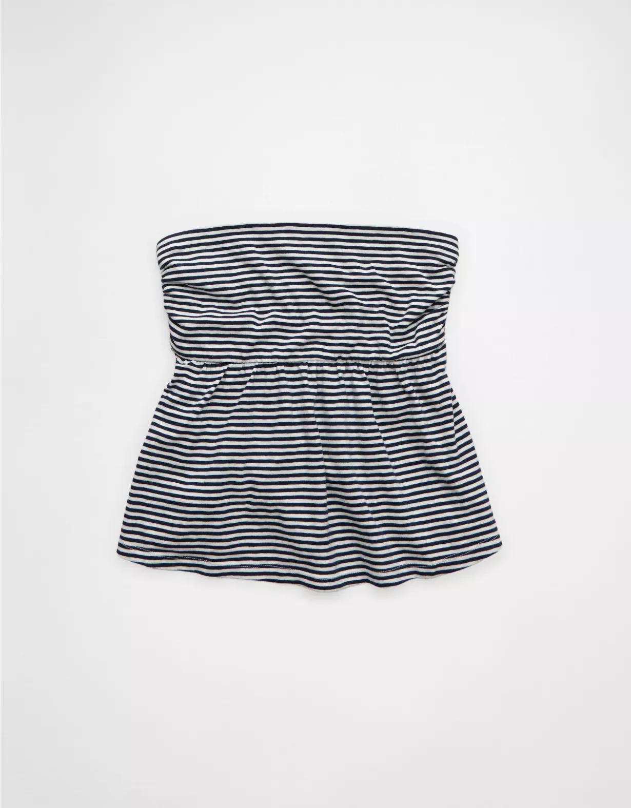 AE Sunchaser Knit Babydoll Tube Top Product Image