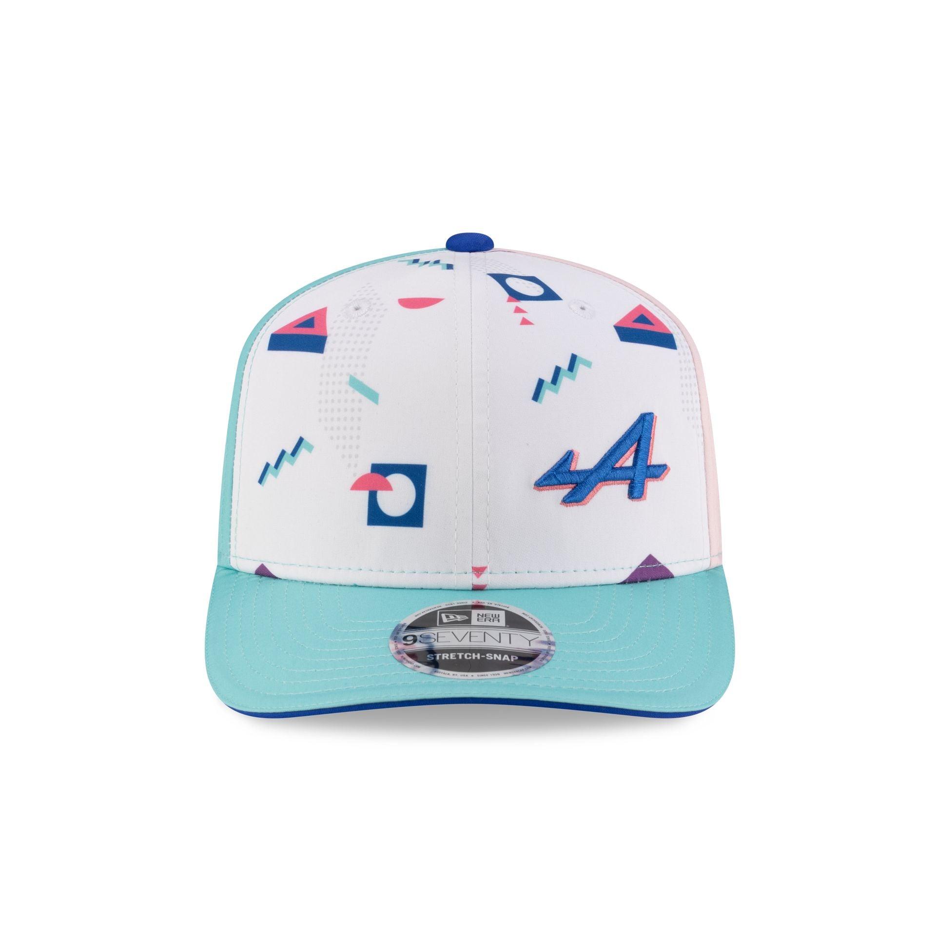 2025 Miami Race Special BWT Alpine F1 Team 9SEVENTY Stretch-Snap Hat Male Product Image