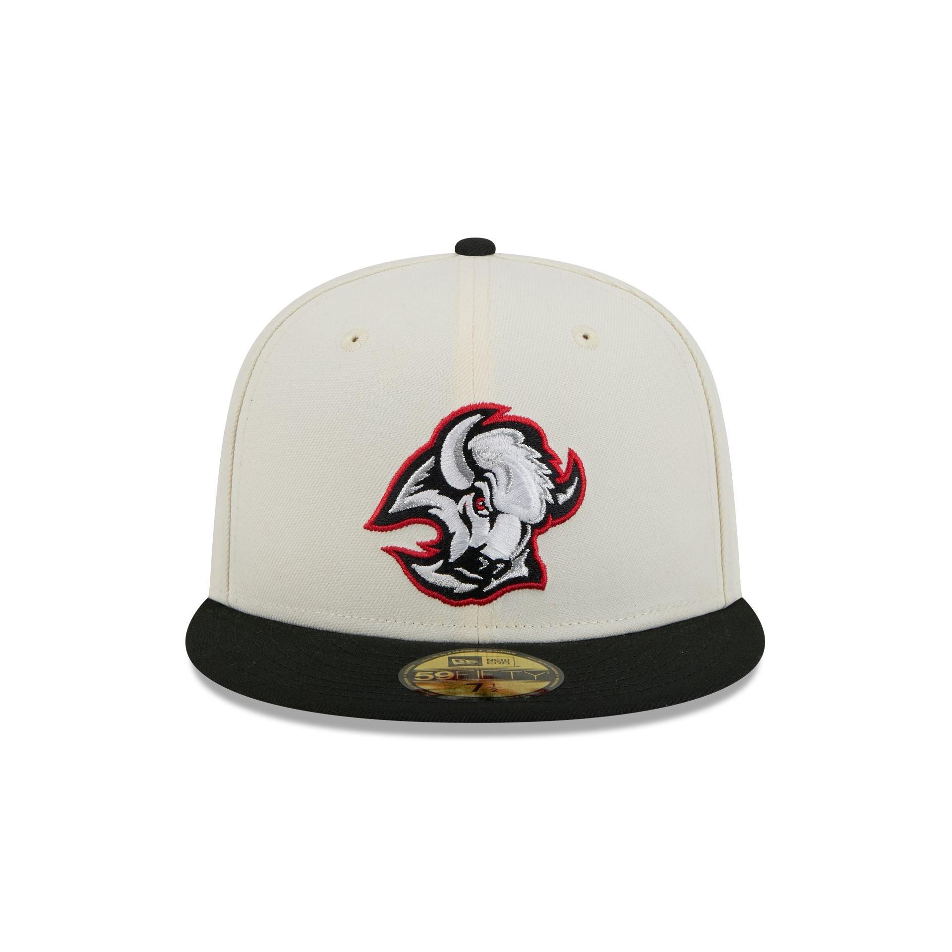 Buffalo Sabres Chrome White 59FIFTY Fitted Hat Male Product Image