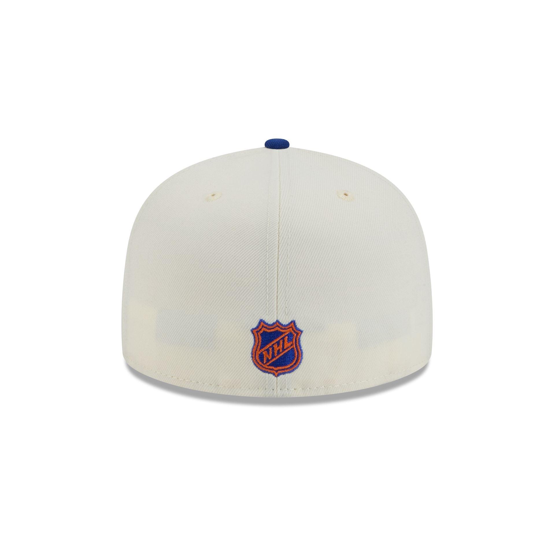 New York Islanders Chrome White 59FIFTY Fitted Hat Male Product Image