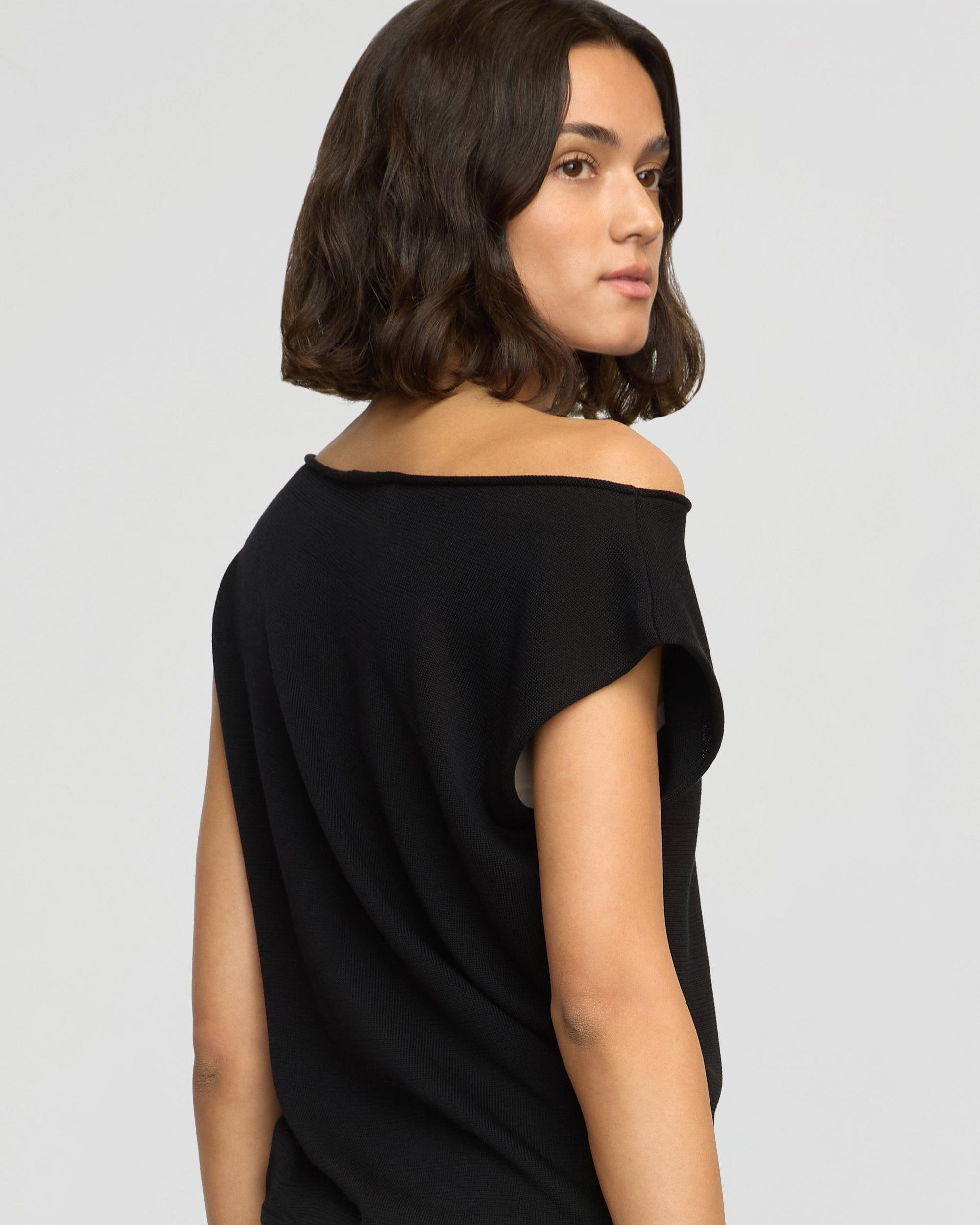 Hanna Off-Shoulder Tencel-Wool Top Product Image