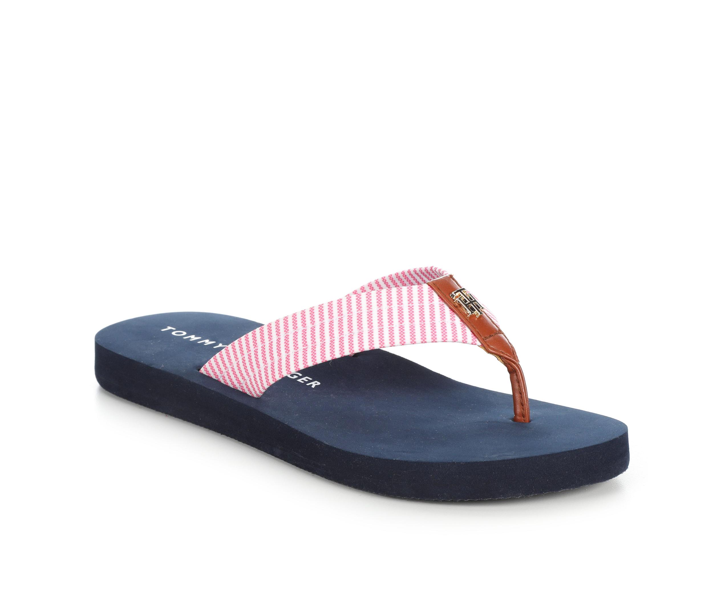 Women's Tommy Hilfiger Crinle Flip-Flops Product Image