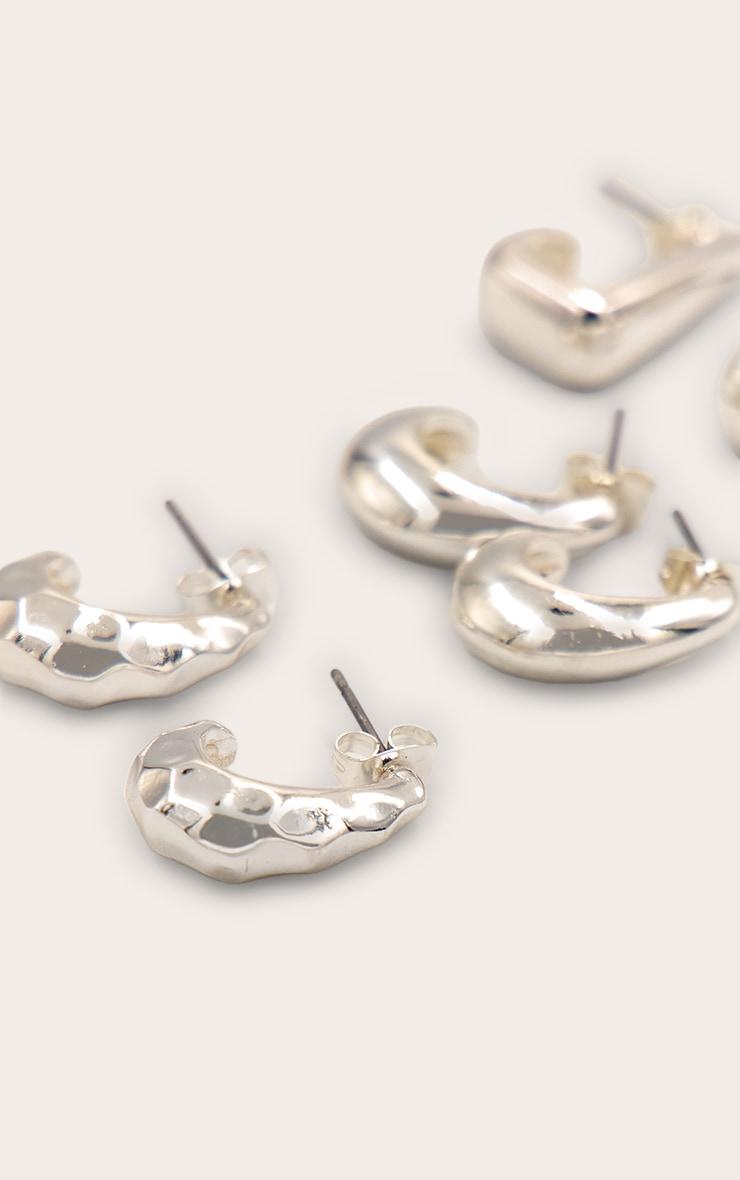  Silver Tear Drop Multi-pack Earring Product Image