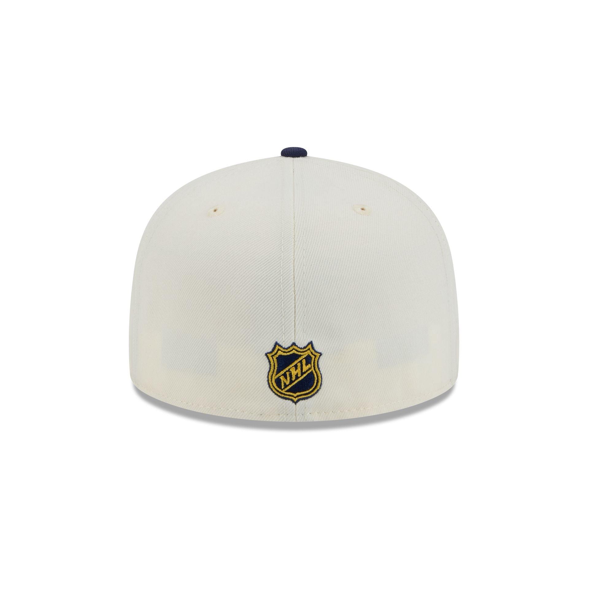 Nashville Predators Chrome White 59FIFTY Fitted Hat Male Product Image