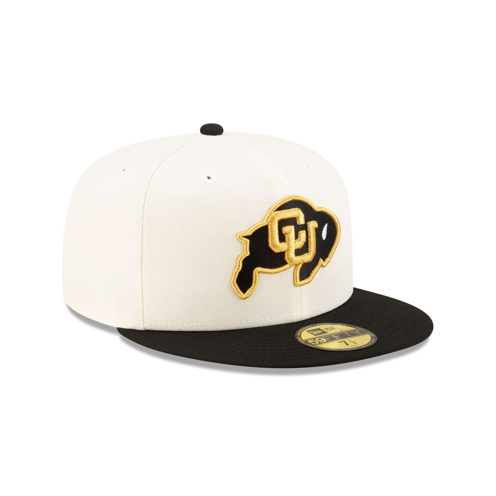 Colorado Buffaloes White 59FIFTY Fitted Hat Male Product Image