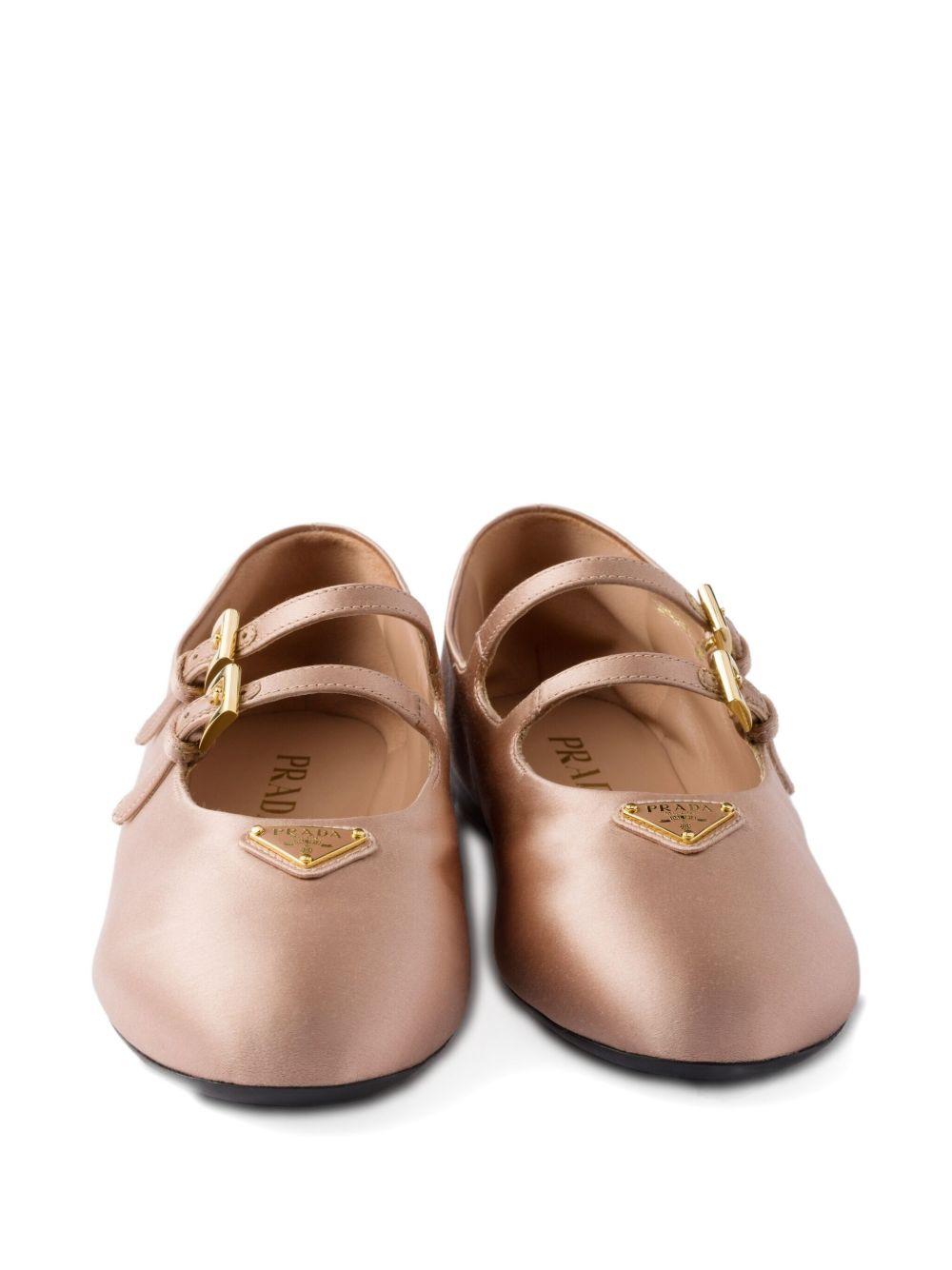 satin ballet flats Product Image