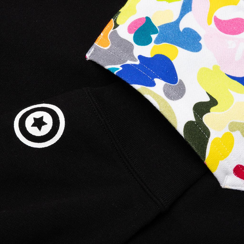 Multi Camo NYC Logo Shark Full Zip Hoodie M Male Product Image